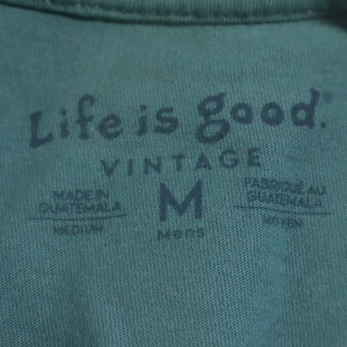 Life is Good Life is Good Christmas Truck Long Sleeve T-Shirt Green Men's M Size US M / EU 48-50 / 2 - 5 Thumbnail