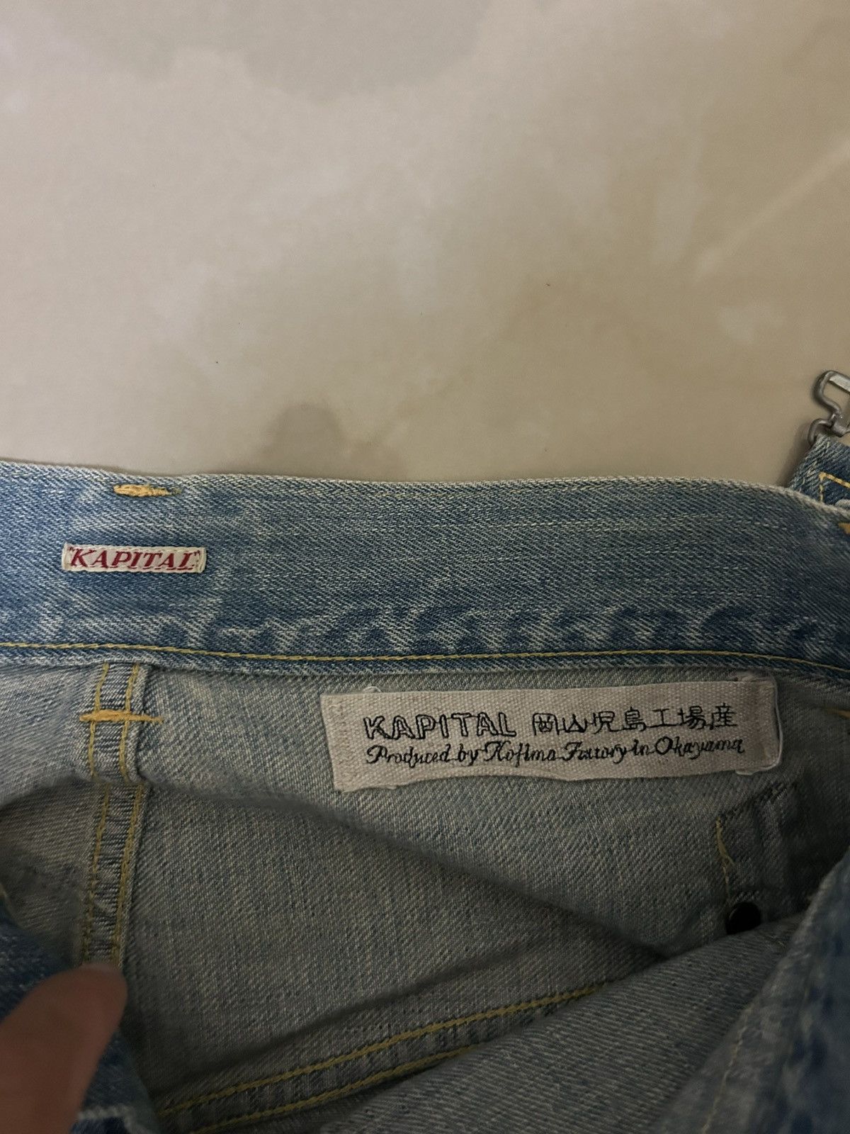 Kapital Kapital Farmer Denim Size US 31 - 2 Thumbnail