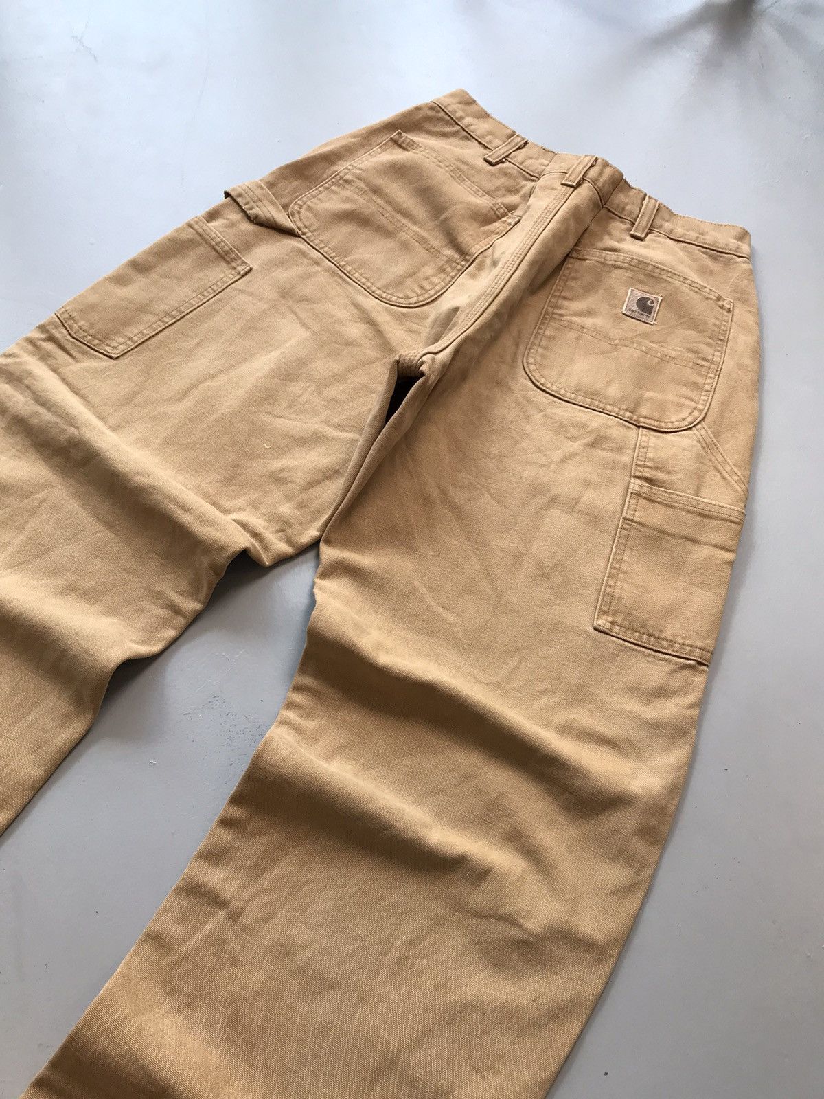 Carhartt Vintage Carhartt B111 BRN blanket line carpenter denim Size US 29 - 8 Thumbnail