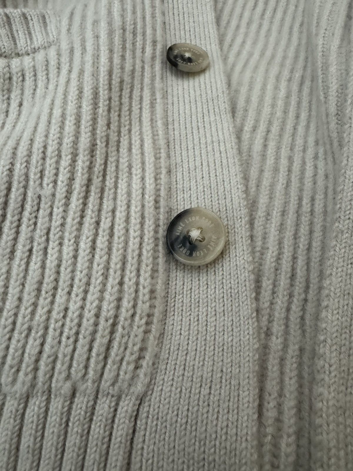 Aime Leon Dore Waffle Knit Cardigan Size US XS / EU 42 / 0 - 5 Thumbnail