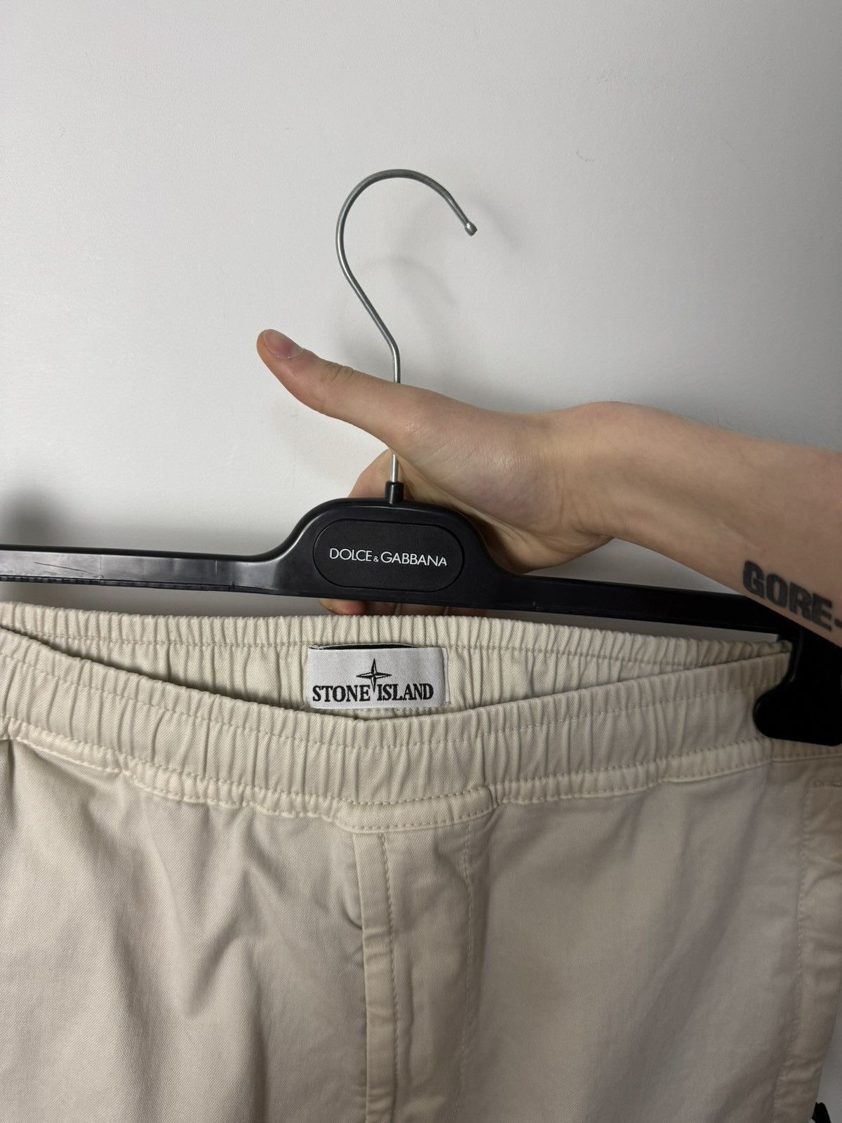 Stone Island Stone Island Beige Cargo Pants Luxury Designer Made in Italy Size US 30 / EU 46 - 10 Thumbnail