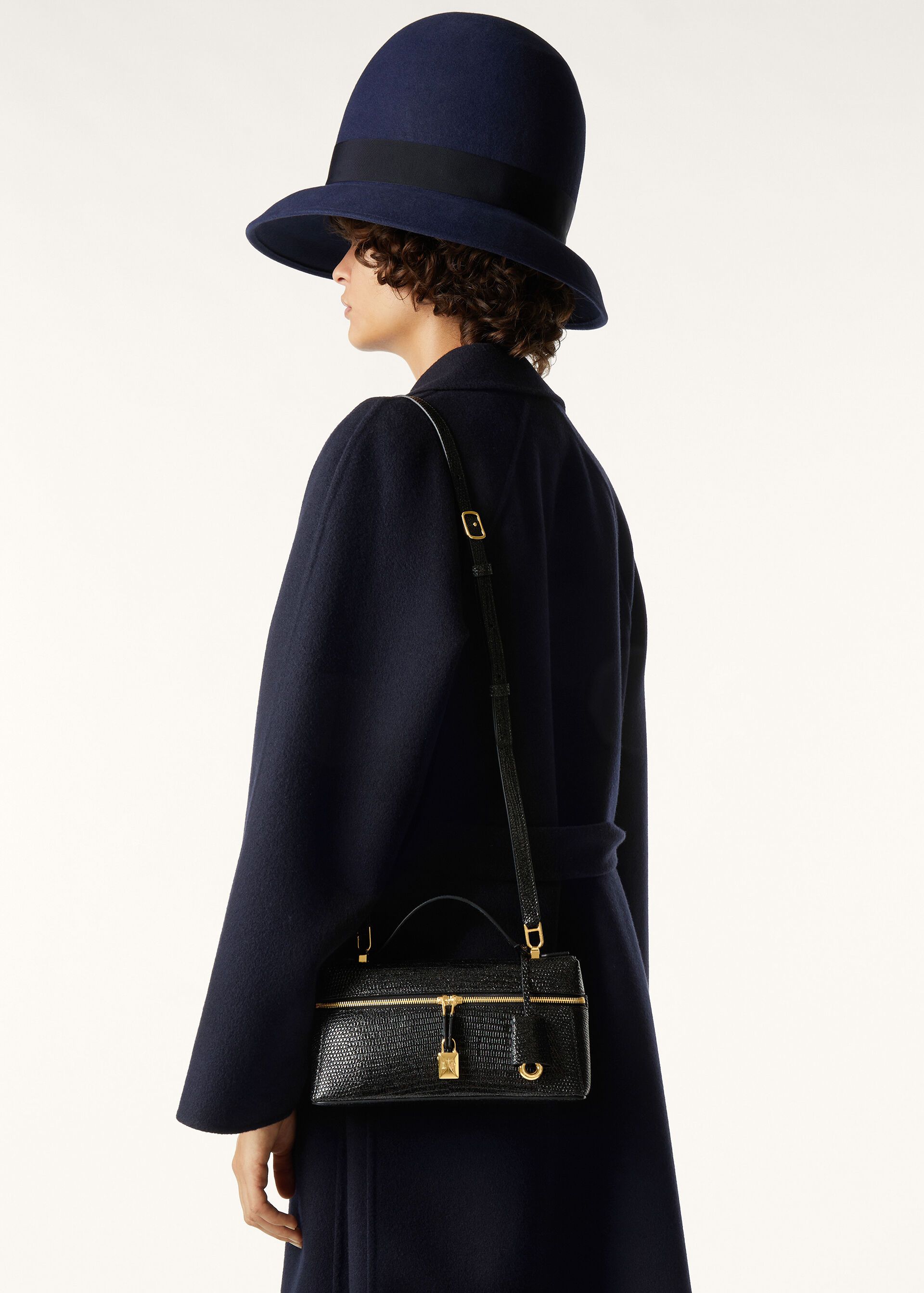 Loro Piana os11x0426 FAQ9283 Size: OS / L23 Extra Crossbody Bag Black Size ONE SIZE - 7 Thumbnail
