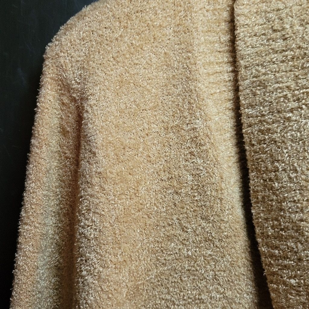 Worthington Worthington, cowl neck sweater, gold/ sparkly Large Size L / US 10 / IT 46 - 4 Thumbnail