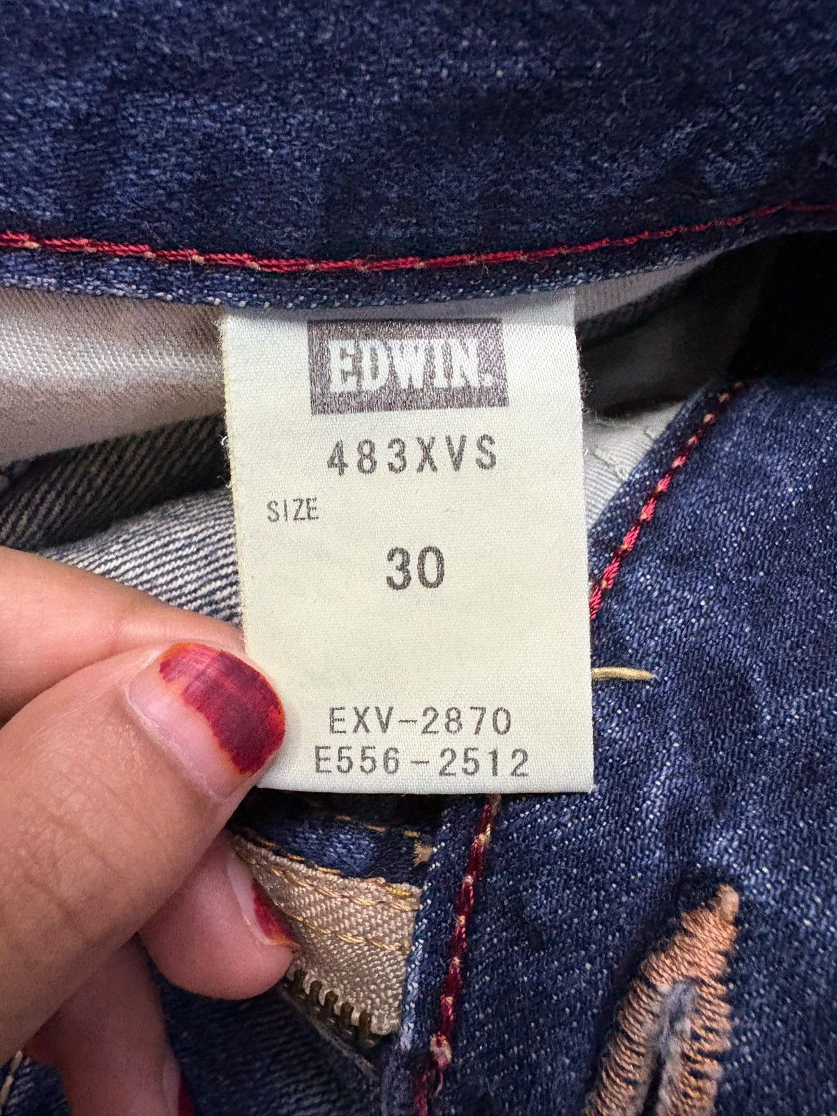 Edwin Exclusive Vintage Edwin Faded Wash Jeans Size US 30 / EU 46 - 10 Thumbnail