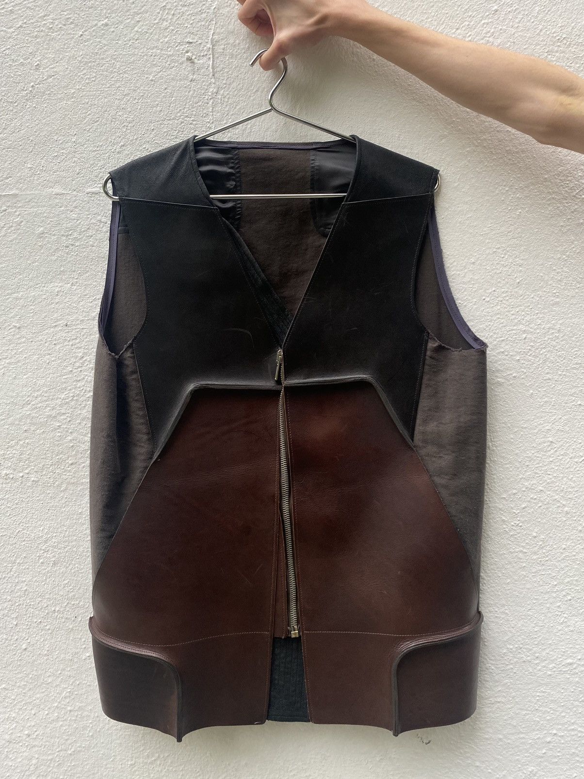 Rick Owens Rick Owens ANTHEM SS11 Leather Vest Size US M / EU 48-50 / 2 - 2 Thumbnail