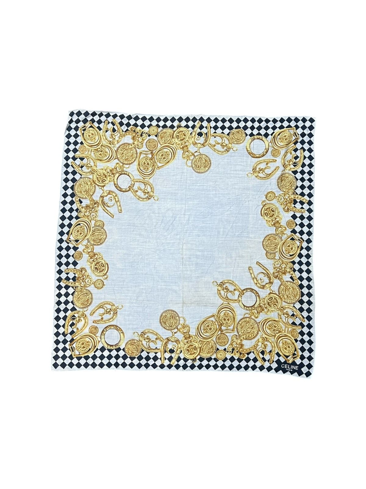 Celine × Vintage Celine Scarf Handkerchief Size ONE SIZE - 1 Thumbnail