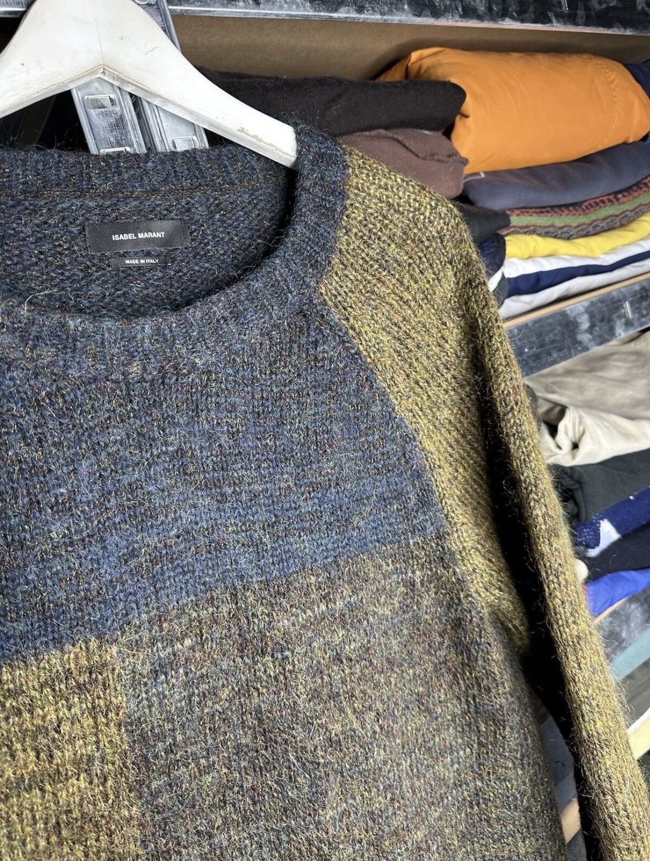 Isabel Marant Isabel Marant Mohair Colorblock Sweater Size 42 Size M / US 6-8 / IT 42-44 - 6 Thumbnail