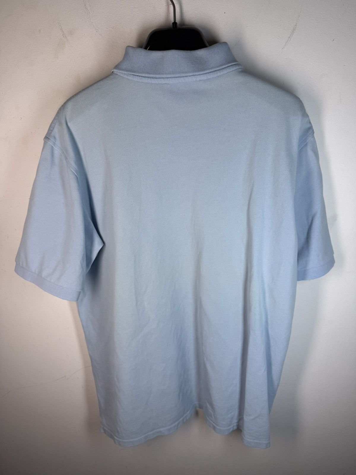 Yves Saint Laurent White/Blue YSL Polo Big Logo YSL Shirt Size US M / EU 48-50 / 2 - 8 Thumbnail
