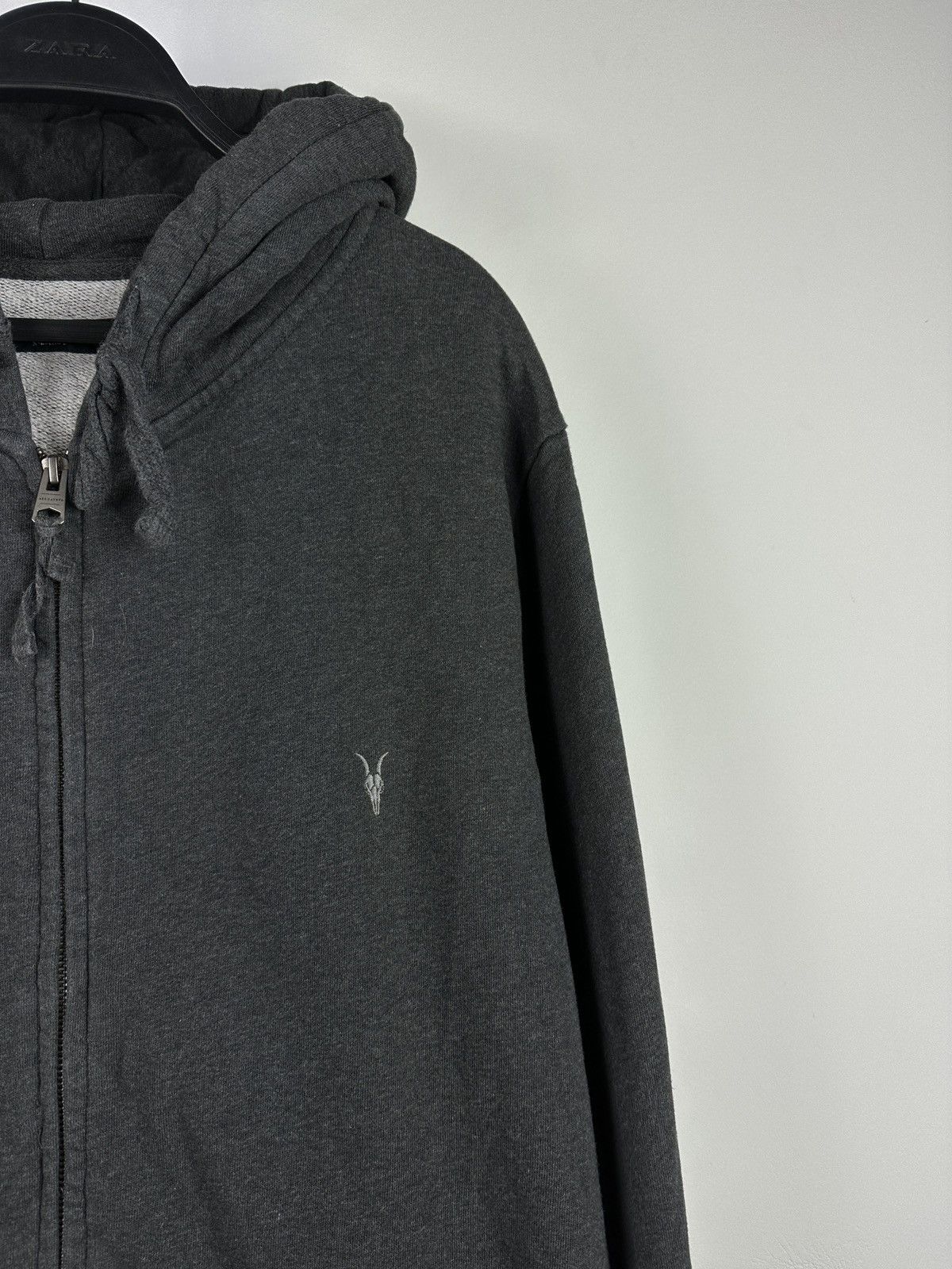 Allsaints Allsaints Wilde Hoody Full Zip Hoodie Size US XL / EU 56 / 4 - 3 Thumbnail