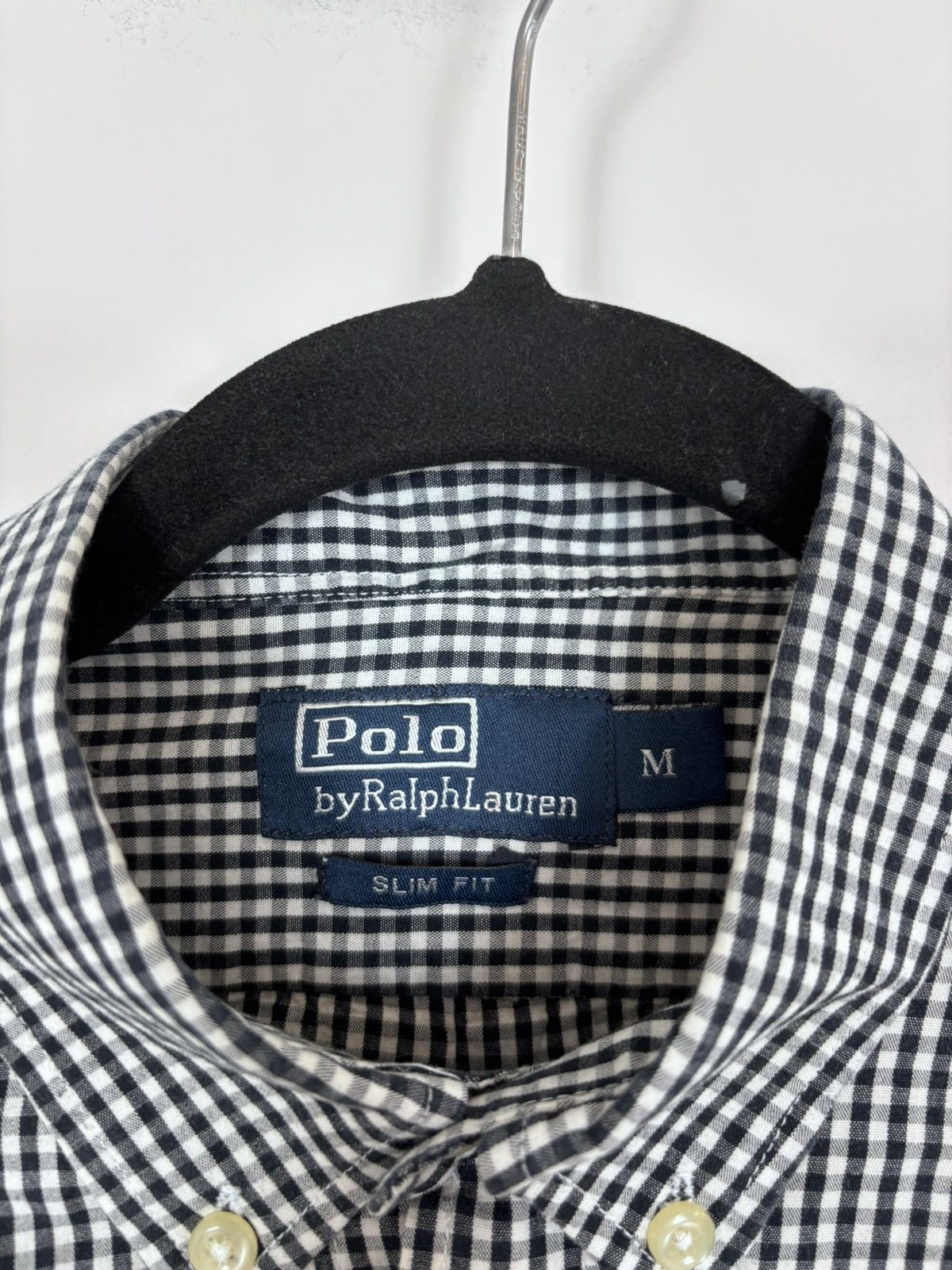 Polo Ralph Lauren Polo Ralph Lauren Vintage Gingham Check Long Sleeve Shirt Size US M / EU 48-50 / 2 - 8 Thumbnail