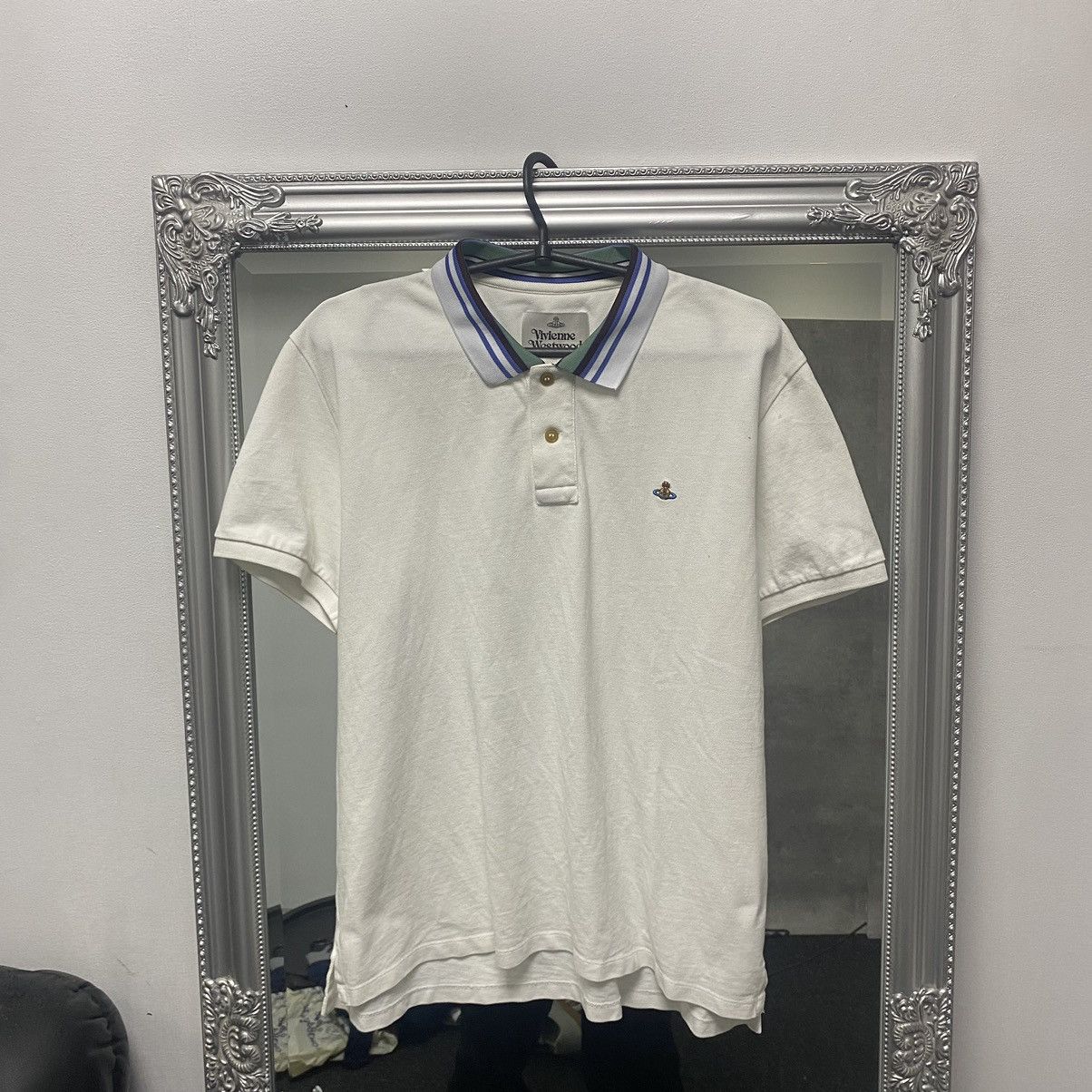 Vivienne Westwood Vivienne Westwood Polo Shirt small Logo Size US XL / EU 56 / 4 - 1 Thumbnail