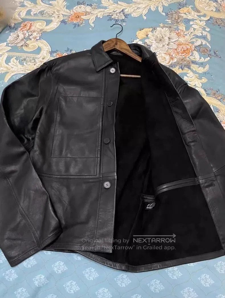 Haider Ackermann Haider Ackermann Leather jacket. Size US M / EU 48-50 / 2 - 7 Thumbnail