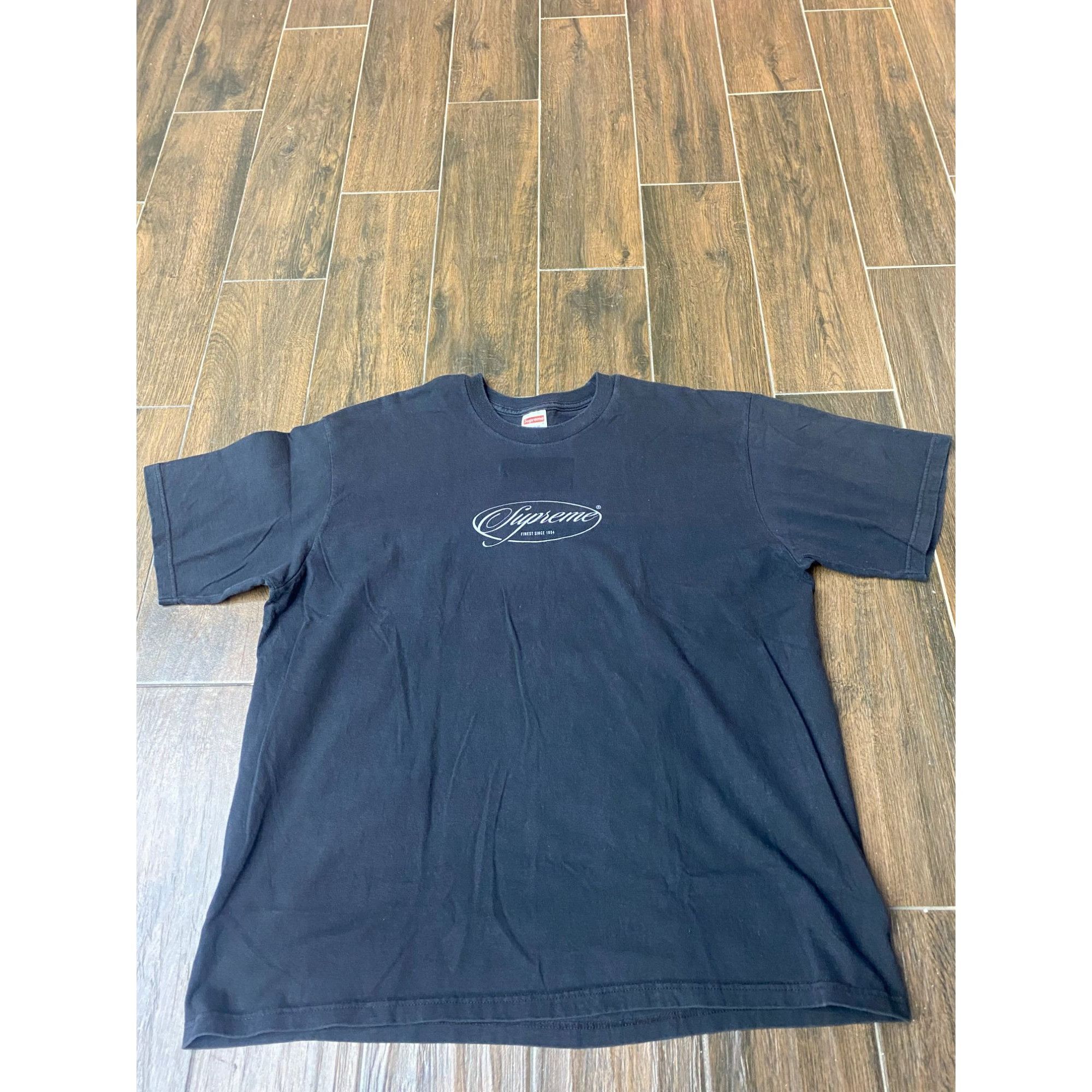 Supreme SUPREME CLASSIC TEE BLACK (FW20) SZ XL Size US XL / EU 56 / 4 - 1 Thumbnail
