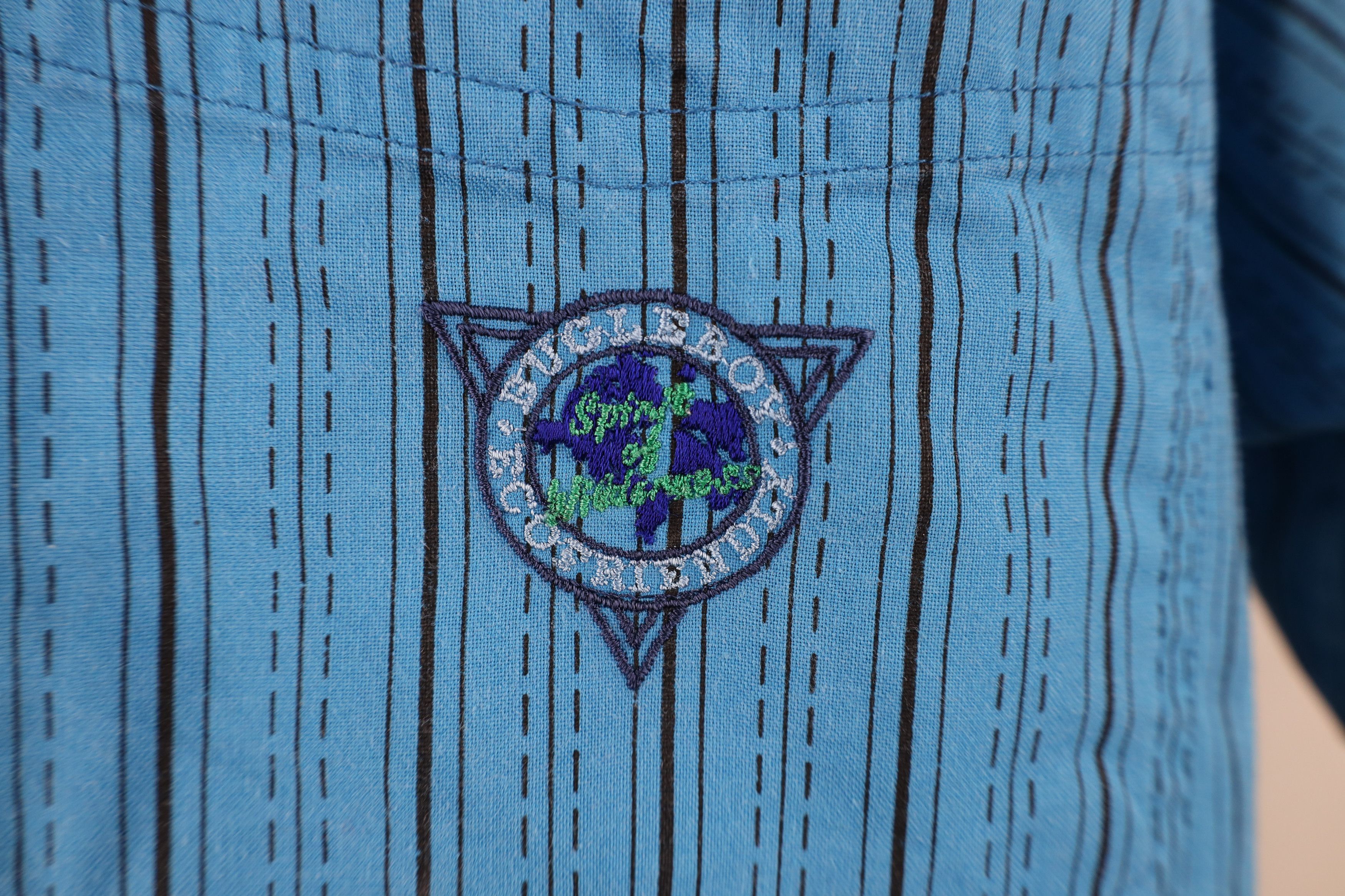 Vintage Vintage 90s Bugle Boy Fit Striped Short Sleeve Button Shirt Size US XL / EU 56 / 4 - 4 Thumbnail