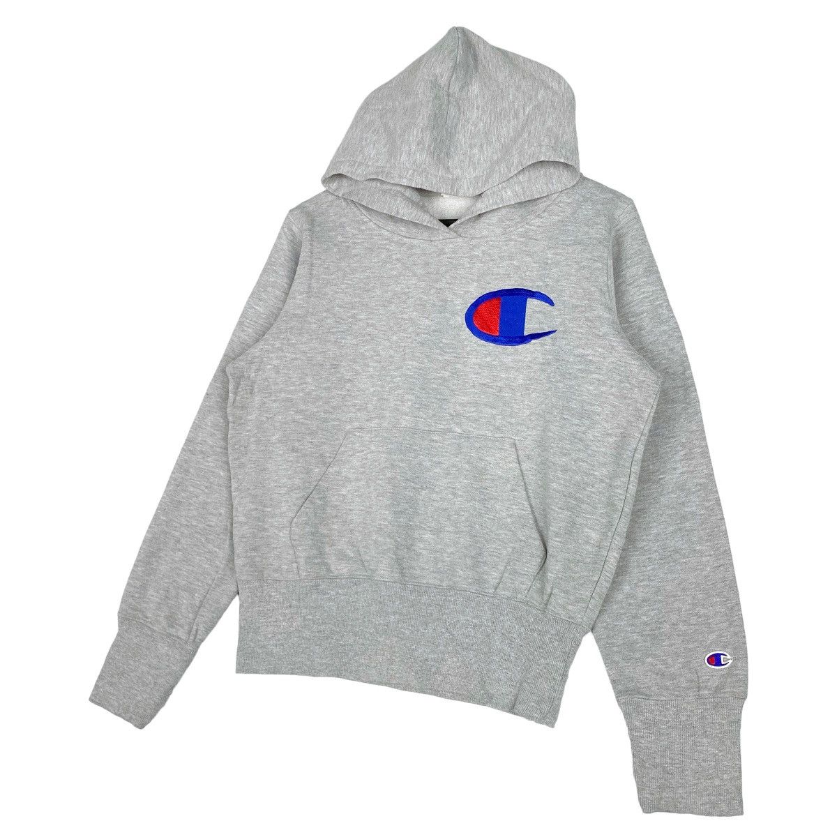 Champion × Vintage Vintage Champion Big Embroidered Hoodie Size M Size US M / EU 48-50 / 2 - 2 Thumbnail