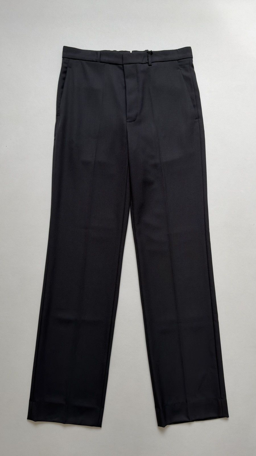 Ann Demeulemeester ‘Stanis’ Black Wool Wide Leg Pants Size US 34 / EU 50 - 17 Thumbnail