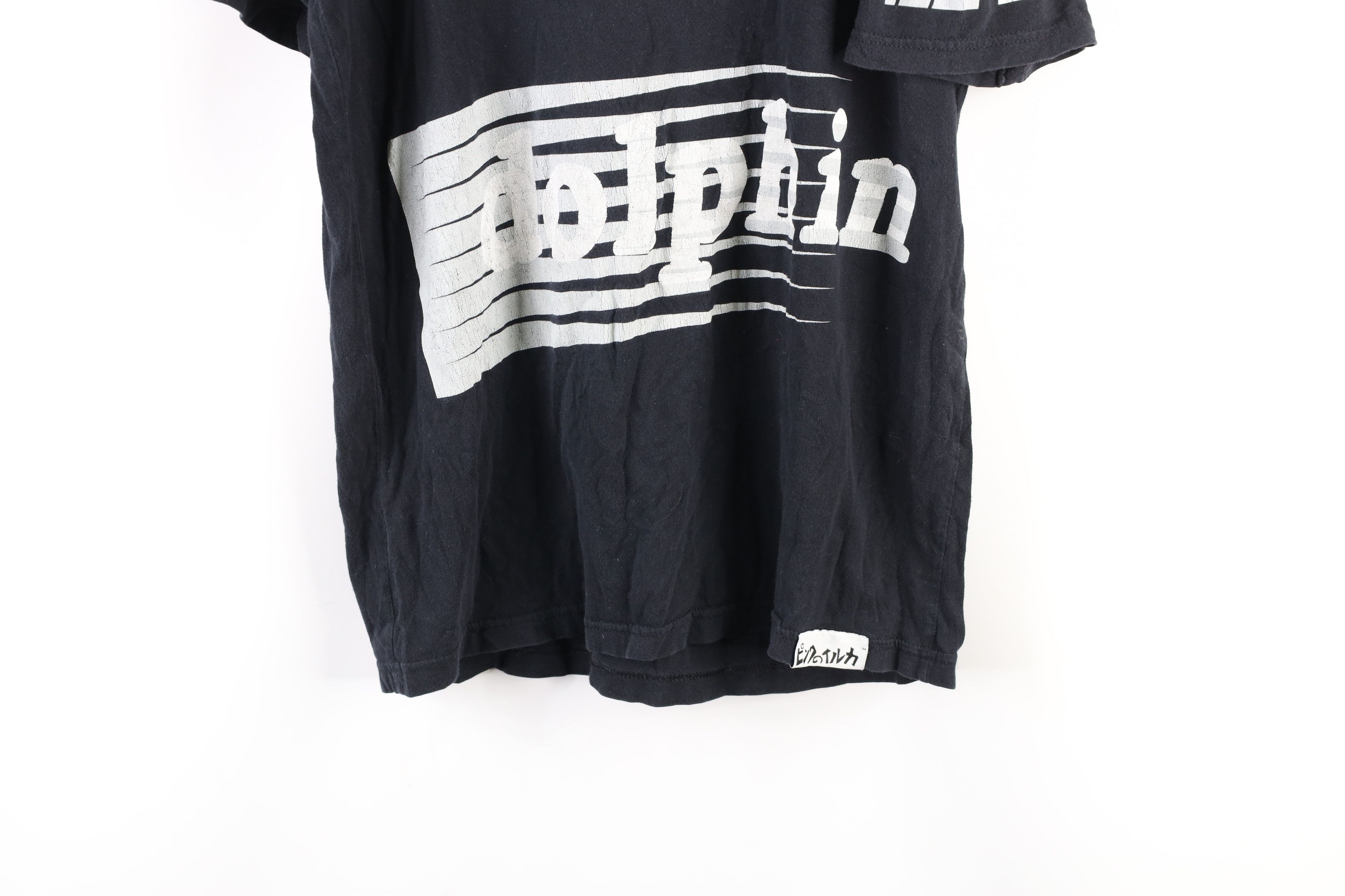 Pink Dolphin × Vintage Vintage Pink Dolphin Spell Out Short Sleeve T-Shirt Black Size US L / EU 52-54 / 3 - 3 Thumbnail