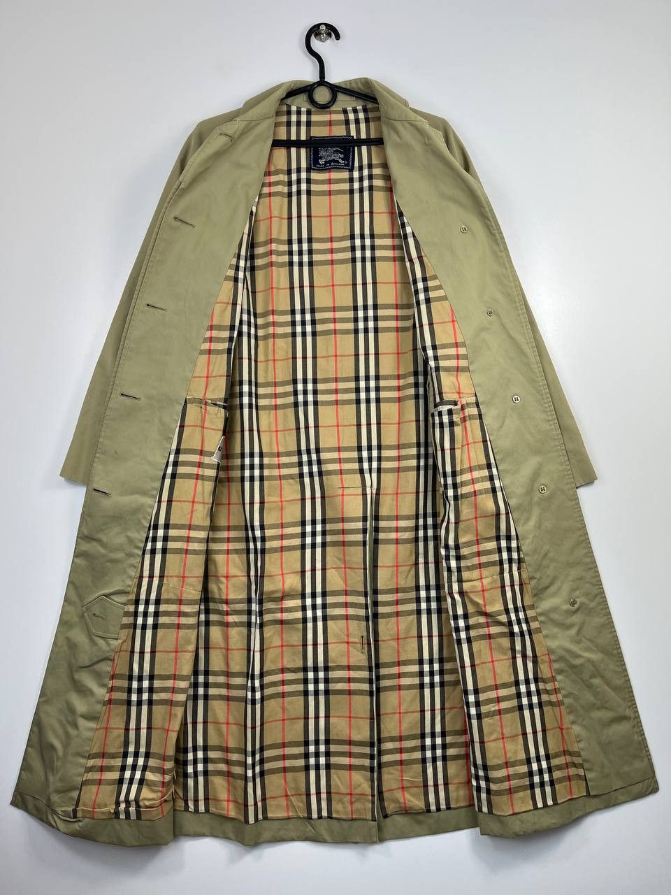 Burberry Vintage Burberrys Trench Coat Made in England Nova Check L Size US L / EU 52-54 / 3 - 13 Thumbnail