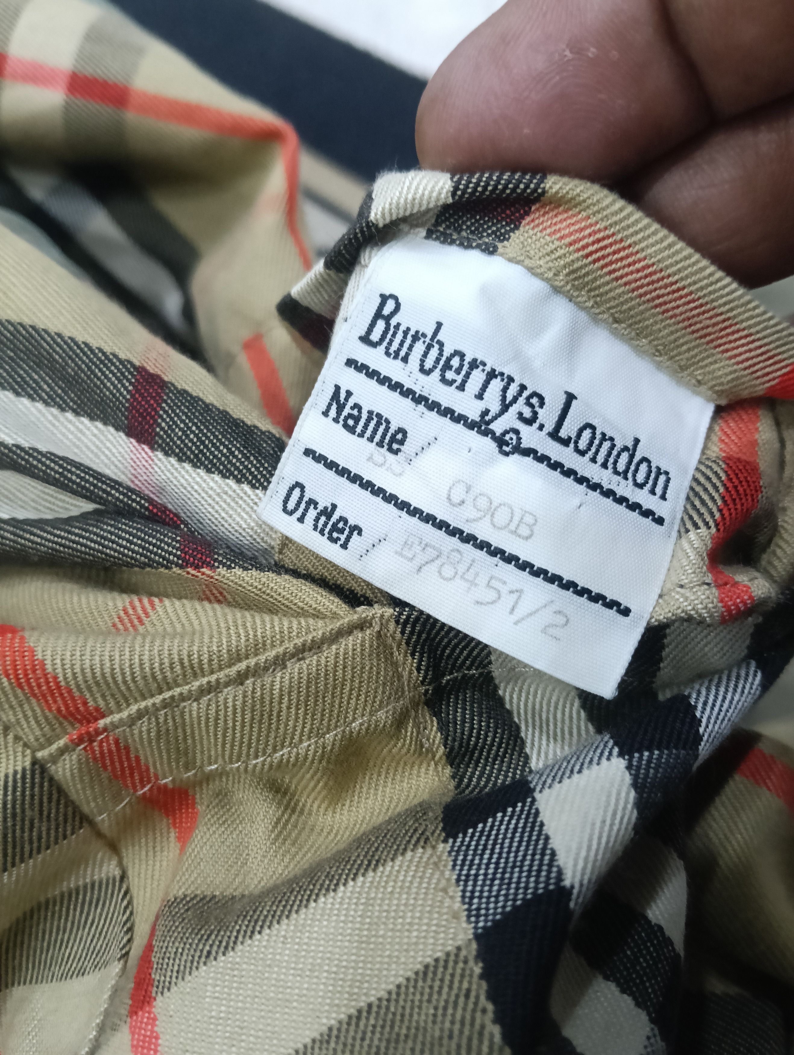 Burberry Prorsum Vintage Burberry Nova Check Tartan Plaids Size US XL / EU 56 / 4 - 11 Thumbnail