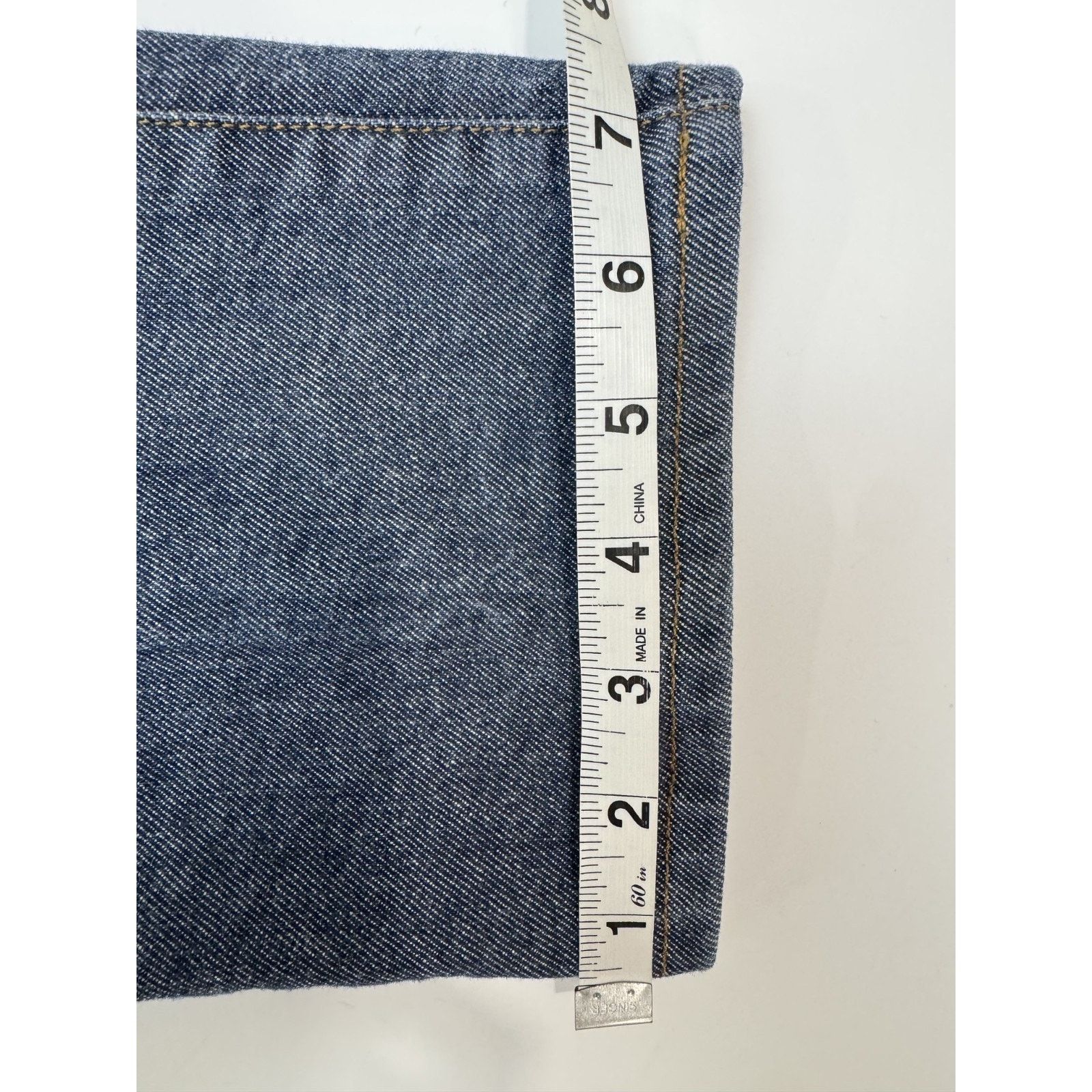 Gap GAP Hip Hugger Jeans Size 4 Y2K Low Rise Stretch Straight Size 27" / US 4 / IT 40 - 7 Thumbnail