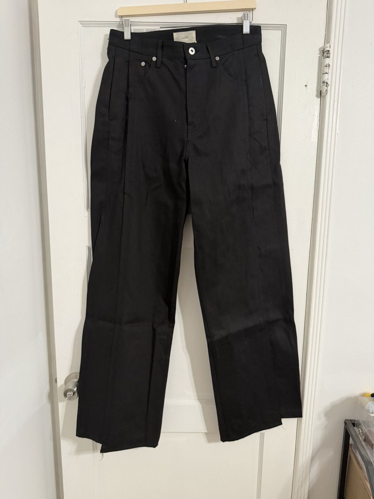 Vuja De VUJADE LUKE PL BAGGY JEANS IN MUDWASH BLACK | Grailed