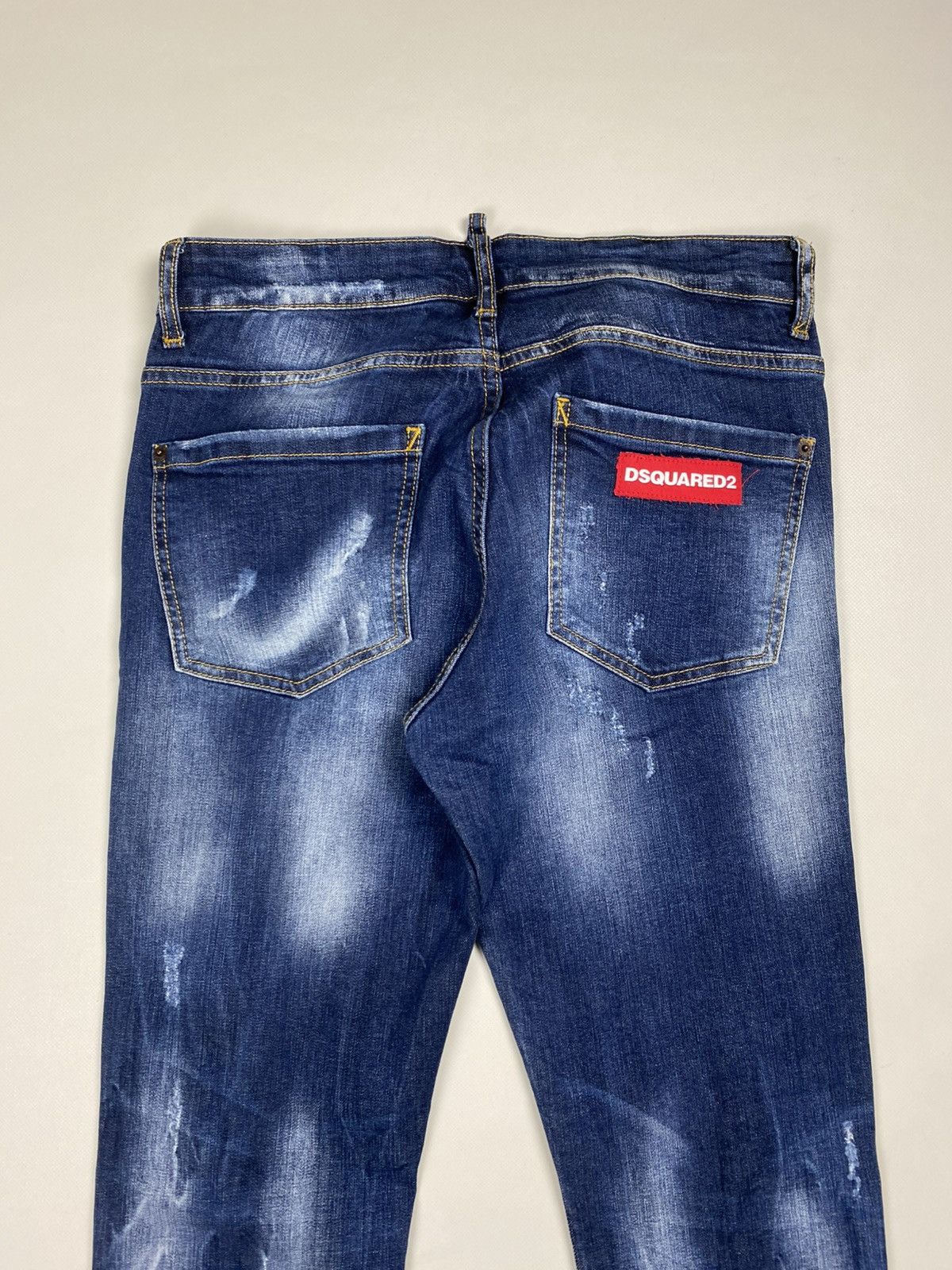 Dsquared2 Dsquared2 Ladies Distressed Denim Jeans Size 42 Size 28" / US 6 / IT 42 - 25 Thumbnail