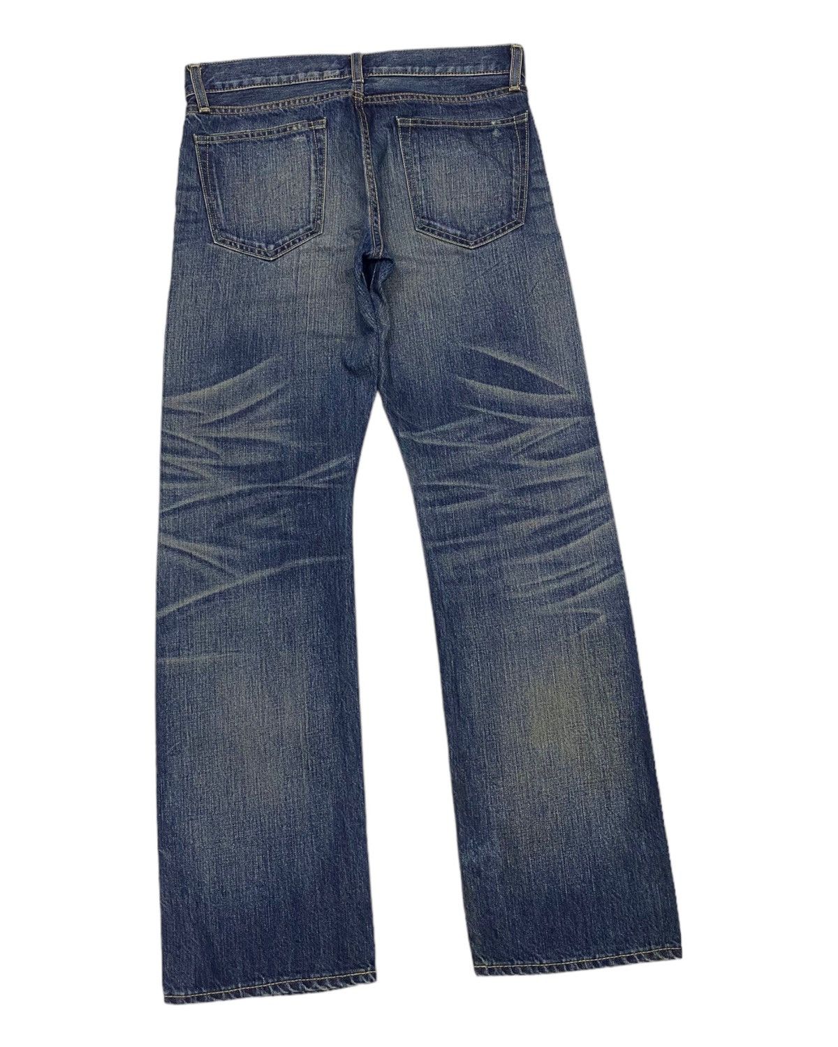 Undercover × Uniqlo VINTAGE UNIQLO UJ DISTRESSED DENIM JEANS UNDERCOVER STYLE Size US 31 - 6 Thumbnail