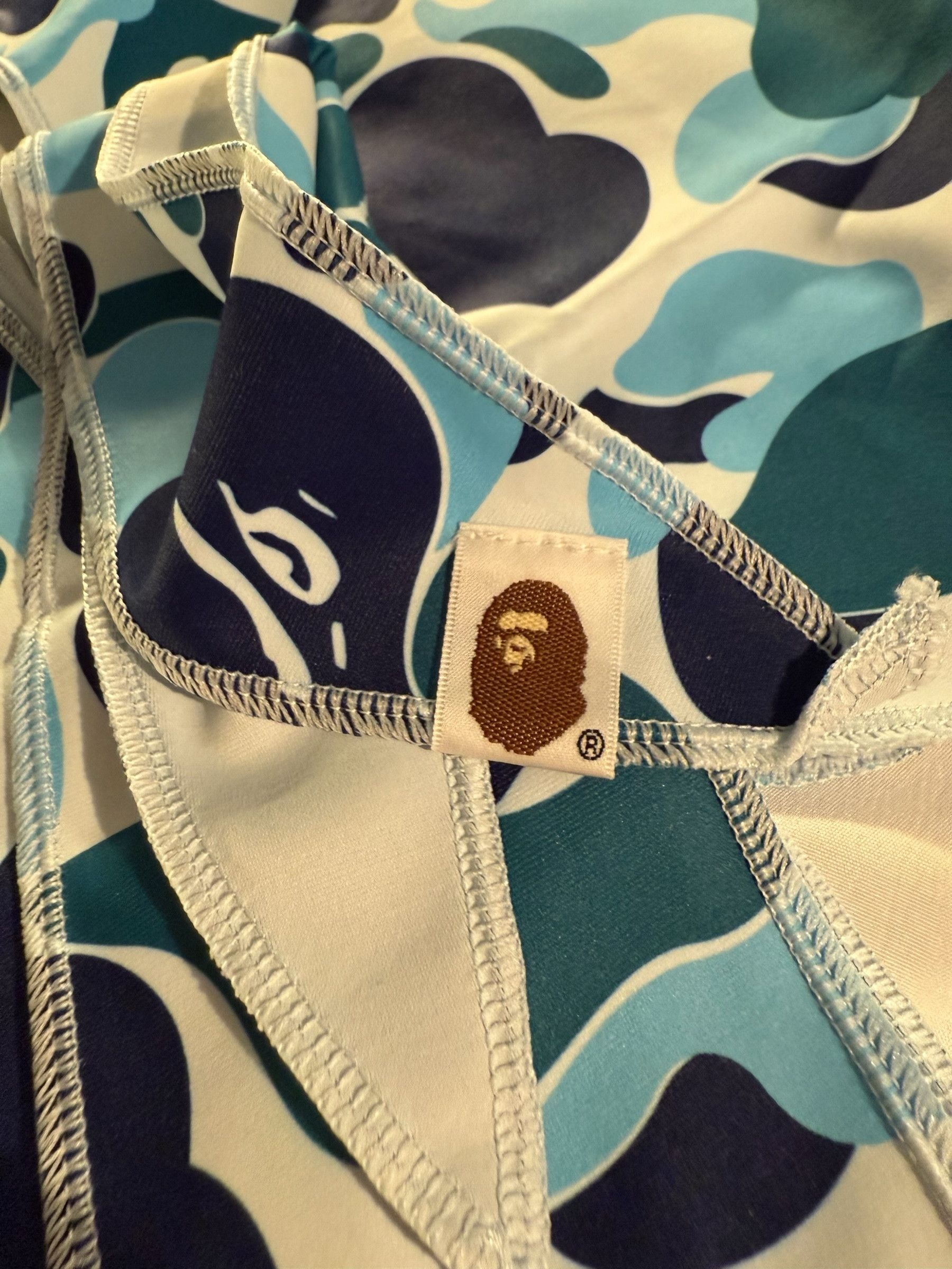 Bape Bape ABC Du-Rag Blue Size ONE SIZE - 4 Thumbnail