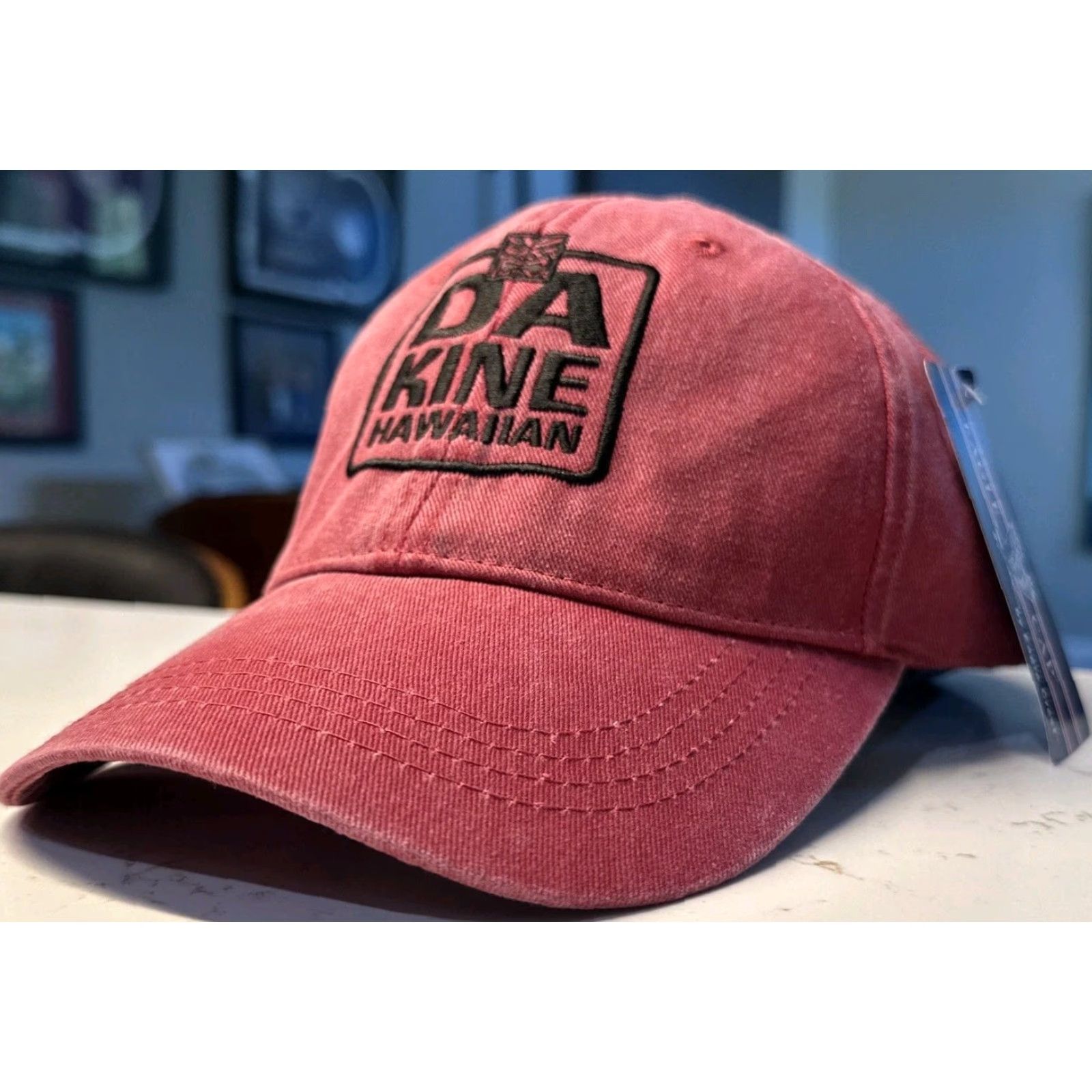 Dakine DA KINE Baseball Cap Red Black Embroidered Adjustable Hook and Loop Unisex Adults One Size Hawaiian Resort Hat Size ONE SIZE - 4 Thumbnail