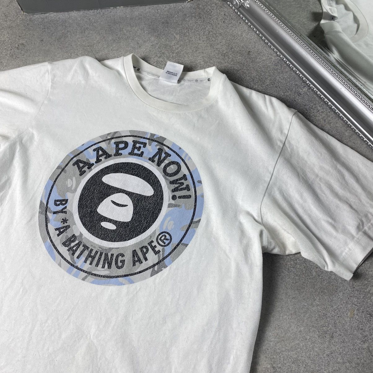 Aape Aape Big Face Logo T-shirt Size L Size US L / EU 52-54 / 3 - 2 Thumbnail