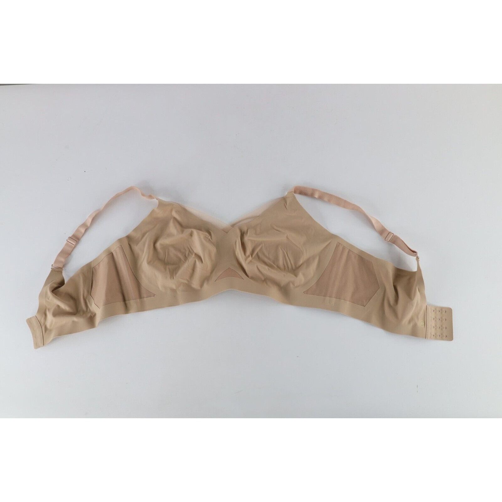 Vintage New Honeylove Crossover Wire Free Shapewear Bra Nude Size ONE SIZE - 1 Thumbnail
