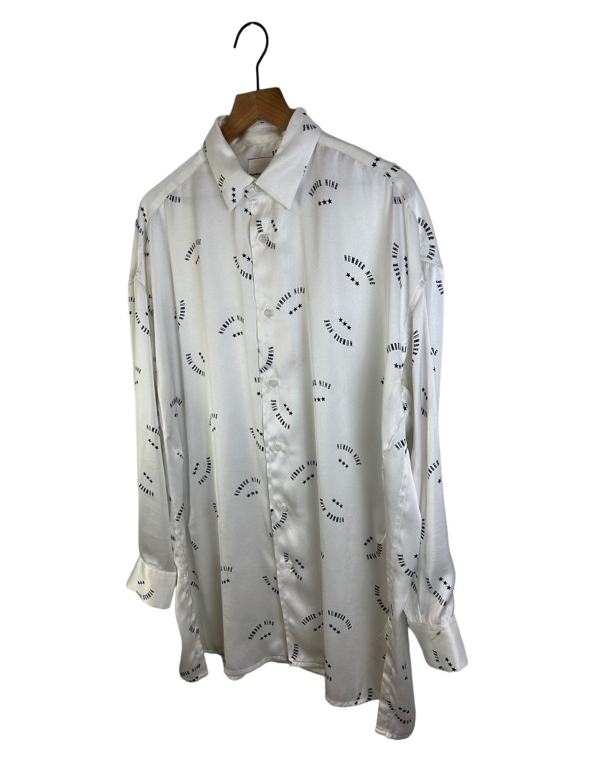 Number (N)ine Number Nine Multi Logo Polyester Shirts | Grailed