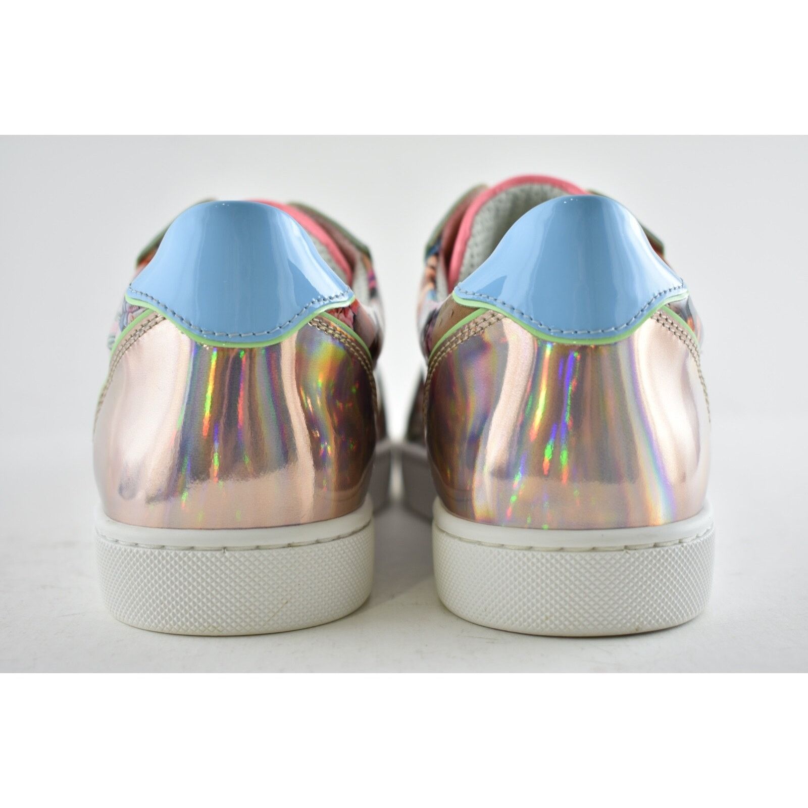 Christian Louboutin Vieira Flat Patent Oh Xtian Multicolor Low Top Sneaker 40.5 Size US 10.5 / IT 40.5 - 11 Thumbnail