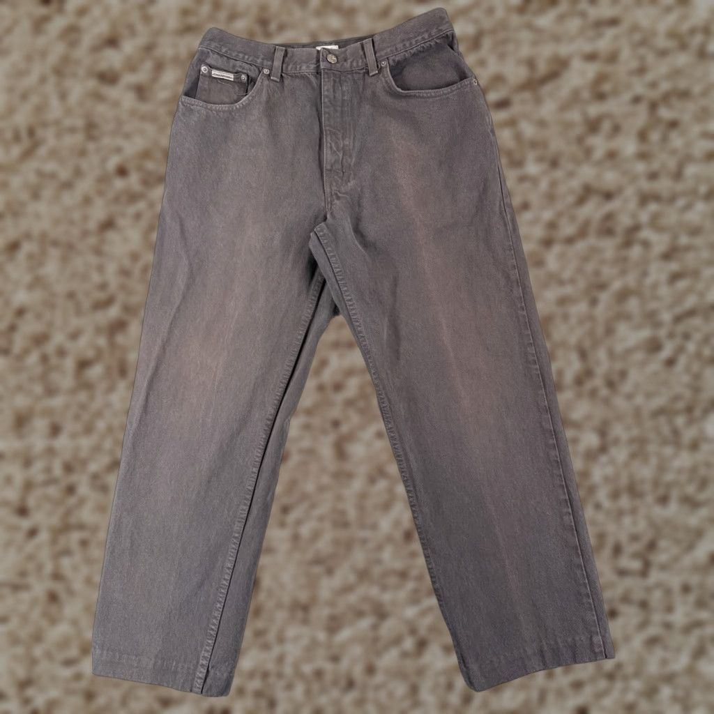 Calvin Klein Calvin Klein Jeans Men 32 Gray Denim Straight Leg Regular Fit 30x27 Size US 32 / EU 48 - 1 Thumbnail