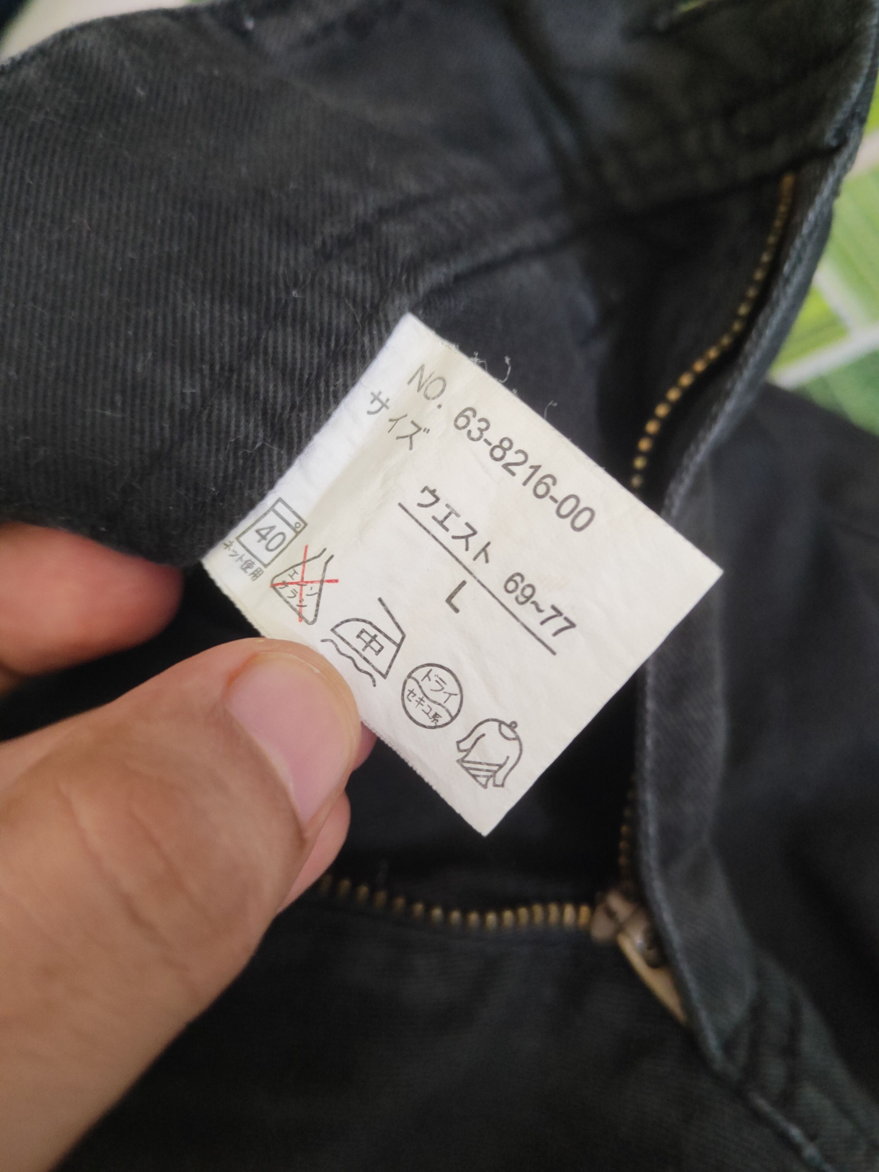 Japanese Brand DL Japanese Brand Black Multipocket Cargo Pants #1910 Size US 31 - 12 Thumbnail