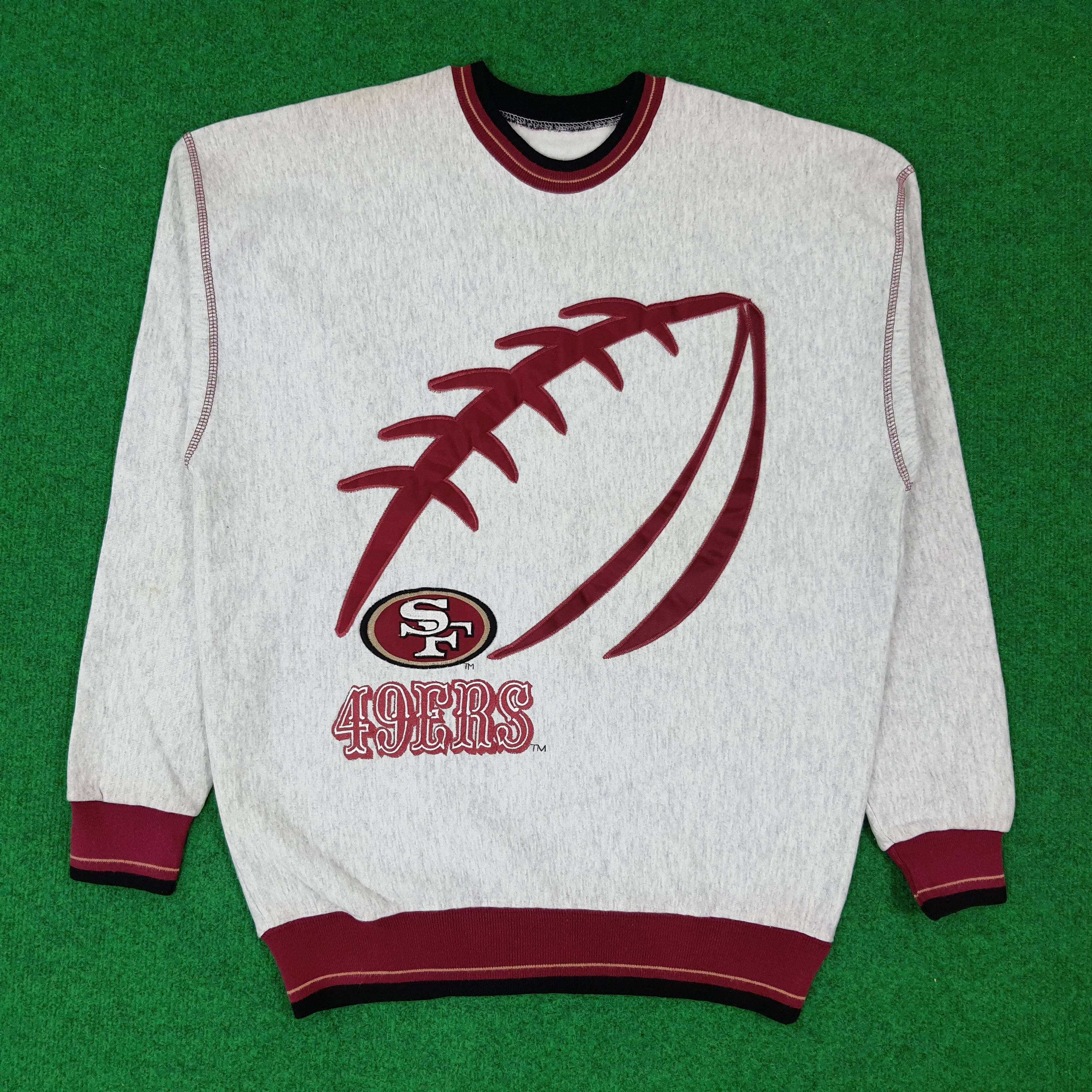 NFL Vintage NFL San Francisco 49ers Team Sweatshirt C269N5 Size US M / EU 48-50 / 2 - 1 Thumbnail