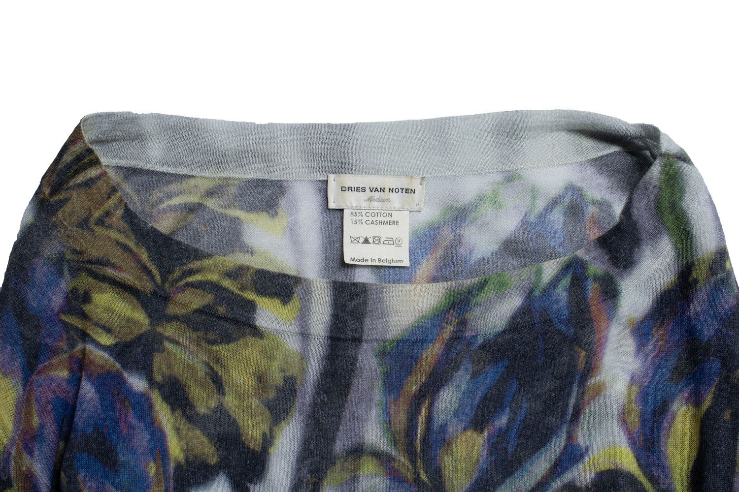 Dries Van Noten Dries van Noten, floral printed top with scarf Size M / US 6-8 / IT 42-44 - 6 Thumbnail