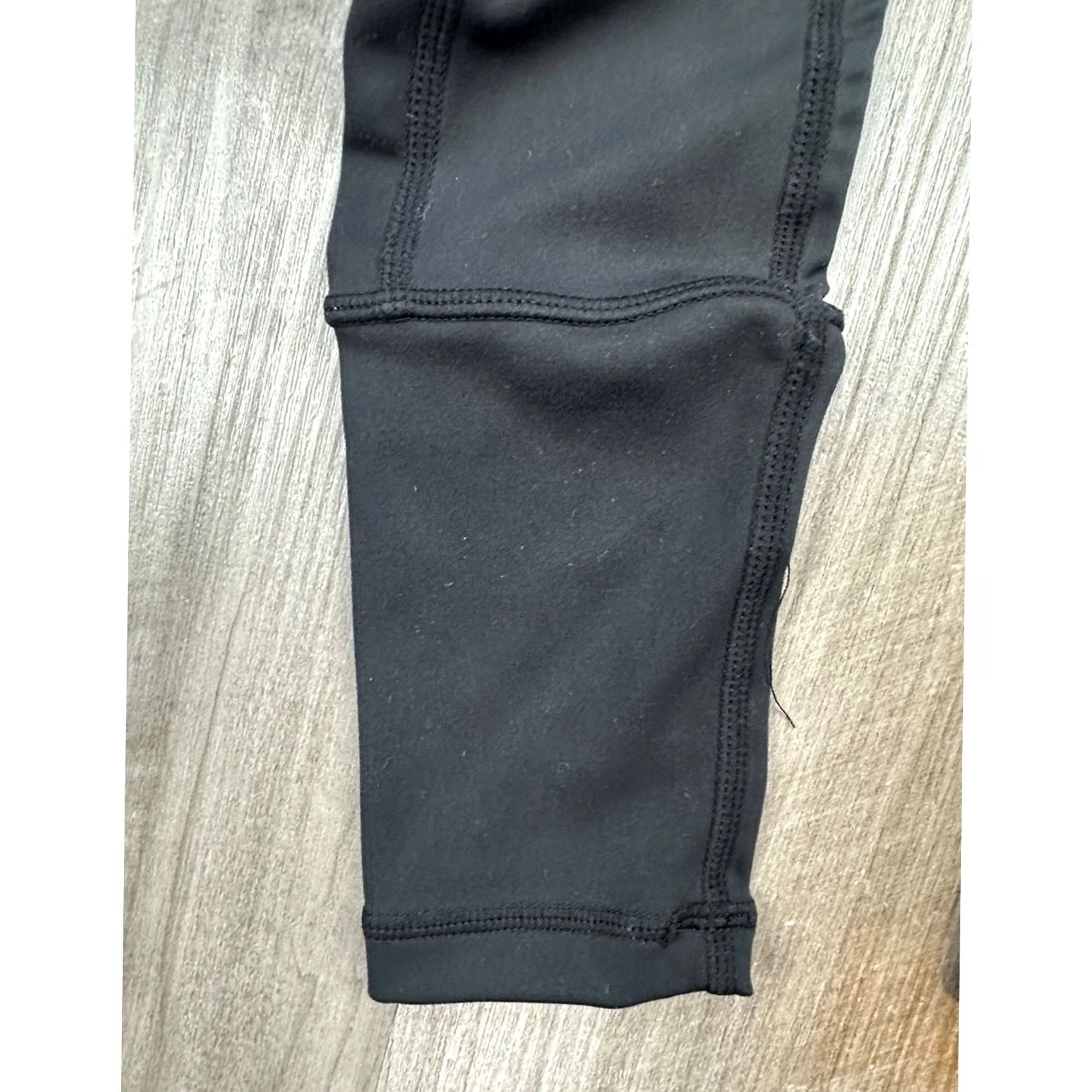 Vintage Sweetflexx Black High Rise Pockets Full Length Resistance Leggings Womens 2 Regular Polyester Spandex Compression Leggings Size 26" / US 2 / IT 38 - 3 Thumbnail