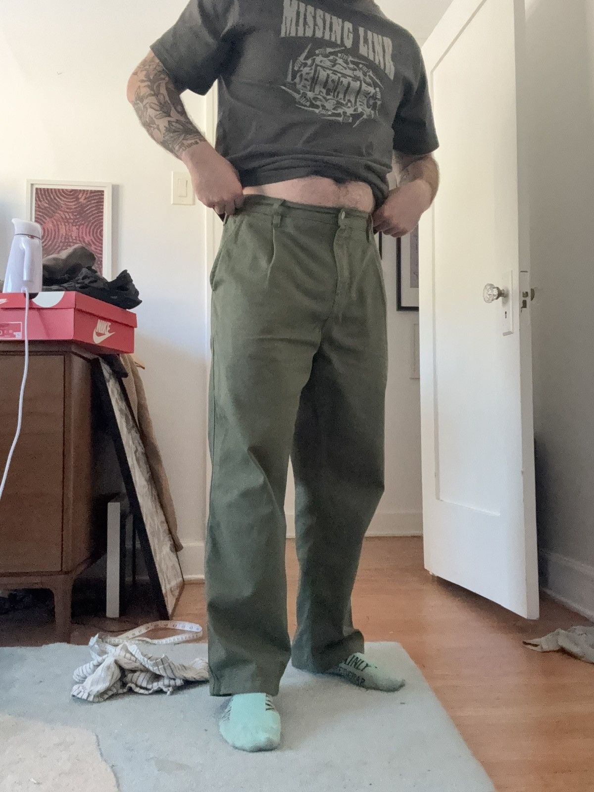 Carhartt Carhartt WIP Albert Pant in green Size US 34 / EU 50 - 4 Thumbnail