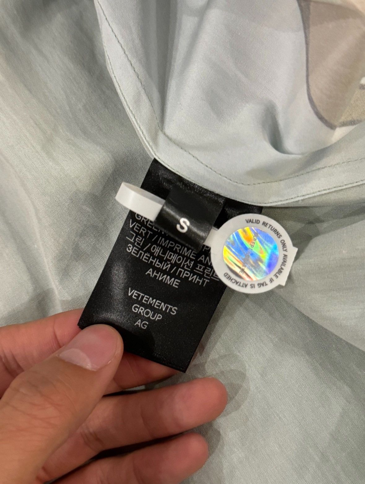 Vetements graphic shirt