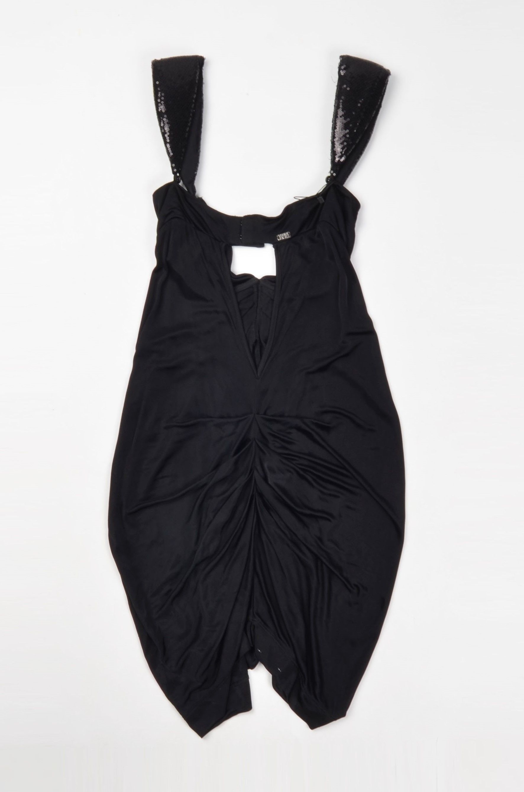 Miss Sixty Vintage Y2K Coquette Glam Little Black Dress