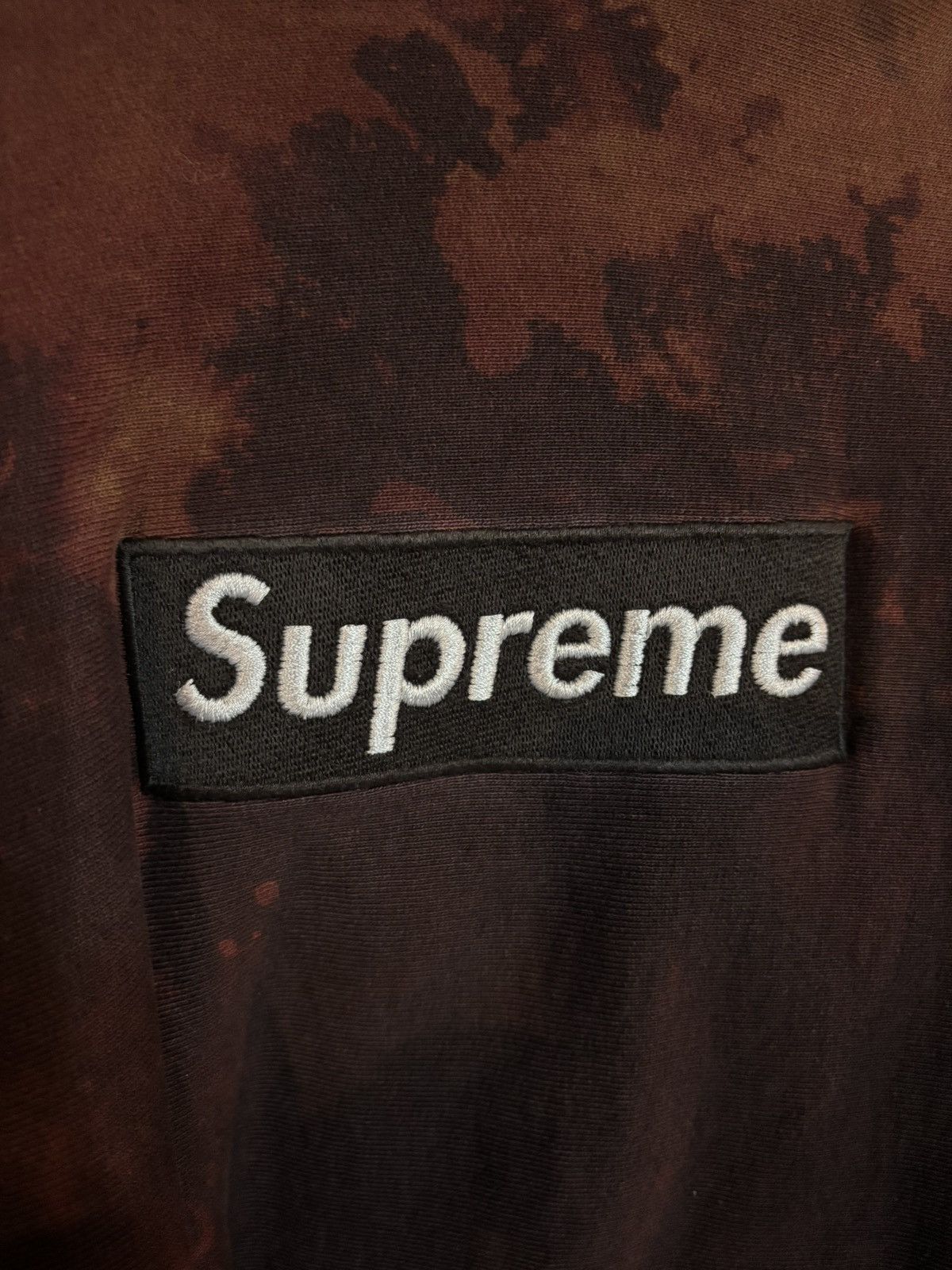 Supreme Supreme Box Logo 03’ Acid Washed Brown Size US XL / EU 56 / 4 - 2 Thumbnail