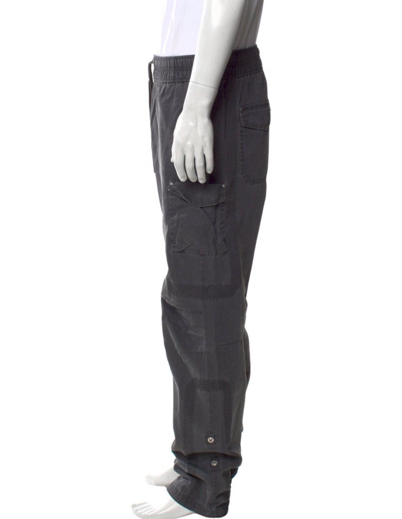 John Elliott John Elliott Grey Cargo Pants Size US 32 / EU 48 - 8 Thumbnail