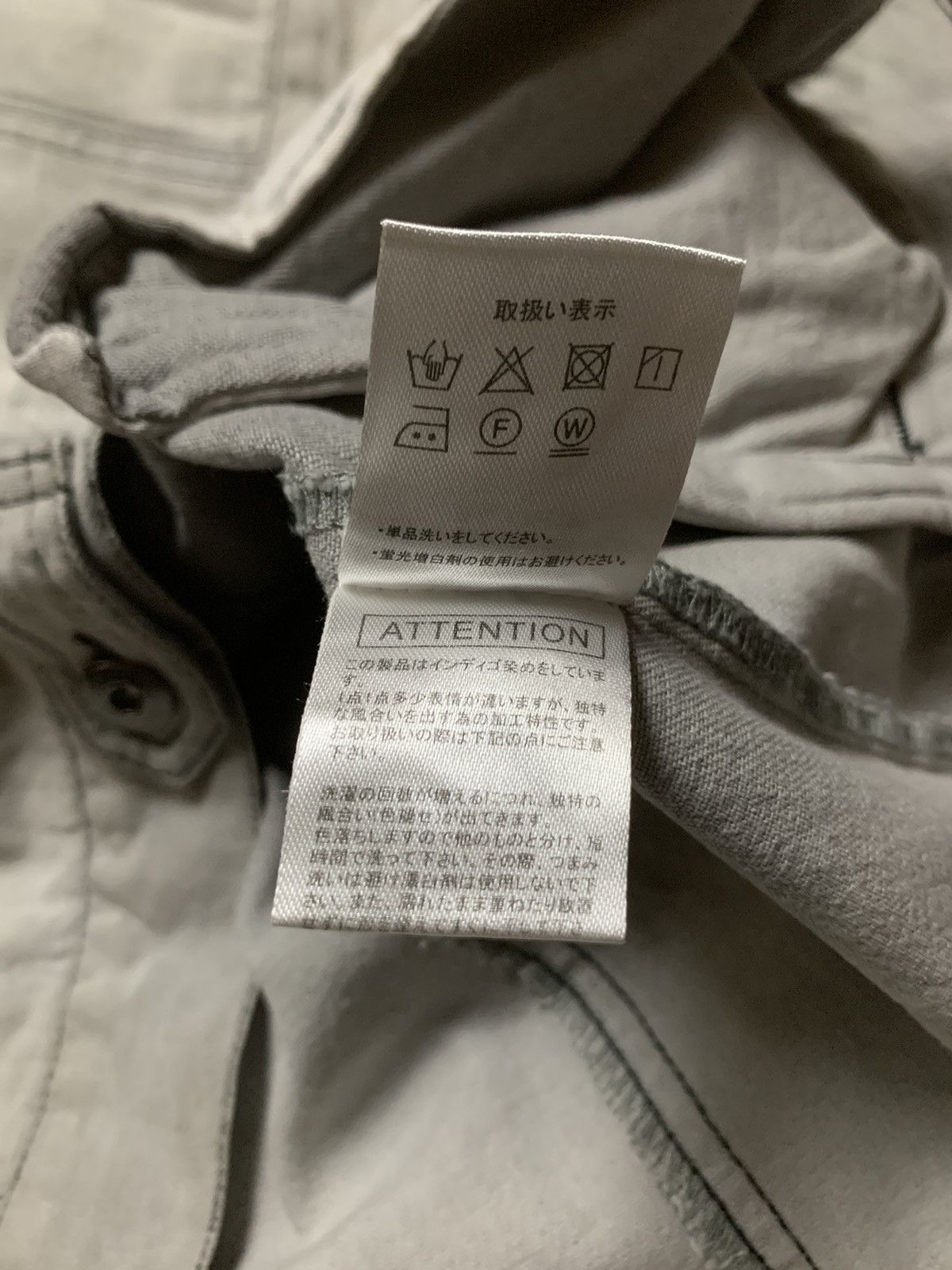 Balenciaga Vence Exchange Japanese Brand Gradient Denim Jacket Size US L / EU 52-54 / 3 - 8 Thumbnail