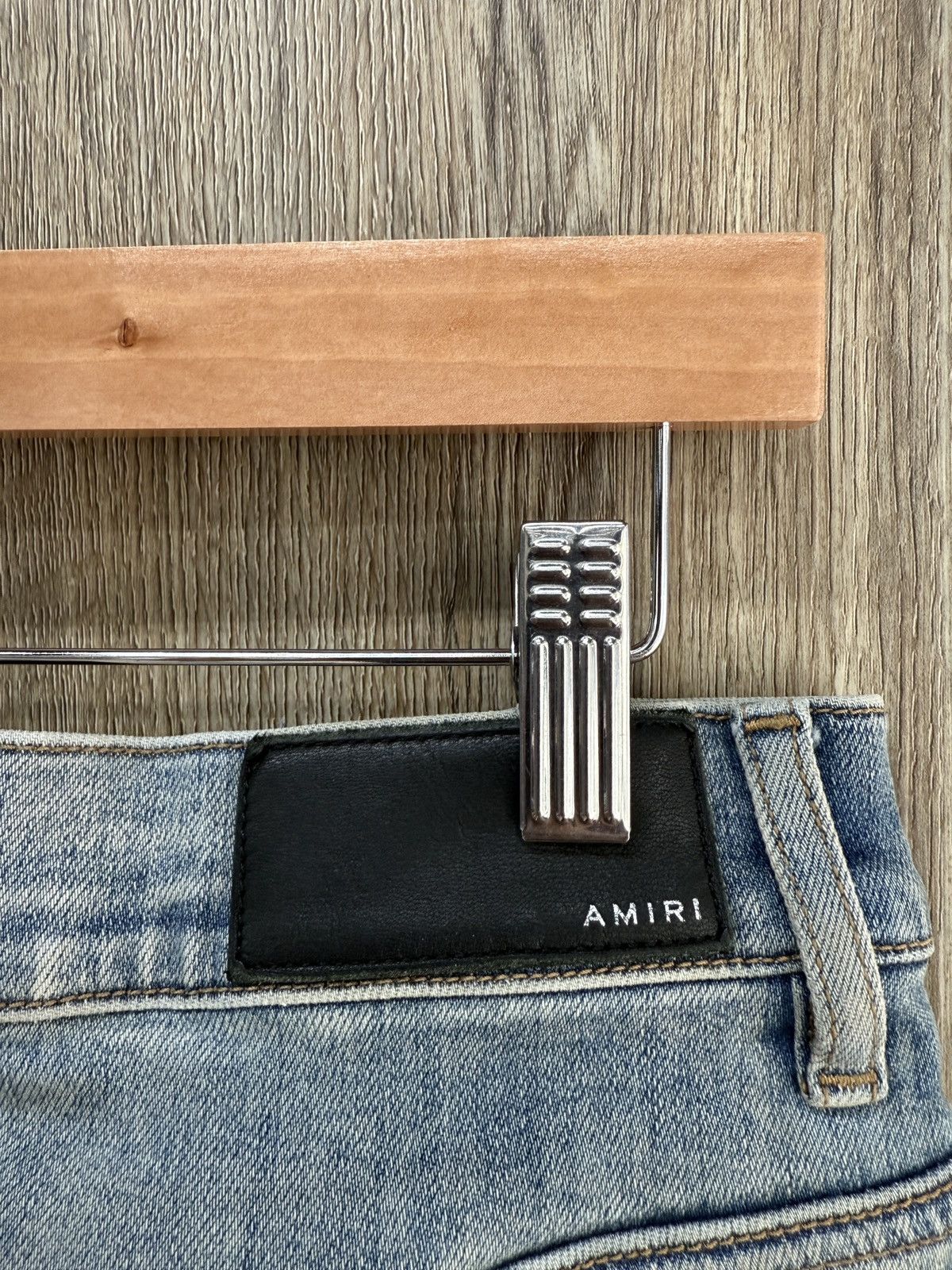 Amiri Amiri Blue denim Jeans Size US 32 / EU 48 - 10 Thumbnail