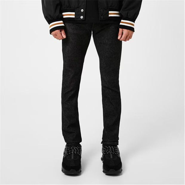 Versace o1g2r1mq0824 Medusa Flame Straight Leg Jeans in Black Size US 34 / EU 50 - 3 Thumbnail