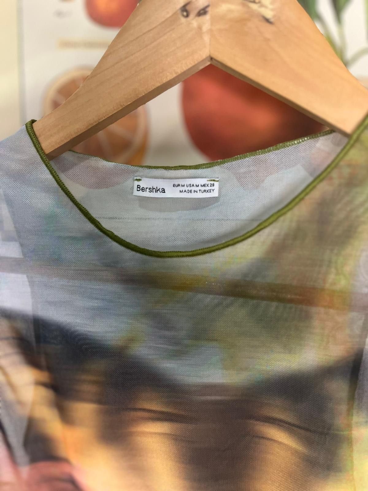 Bershka Semi-sheer mesh tank top Size S / US 4 / IT 40 - 3 Thumbnail