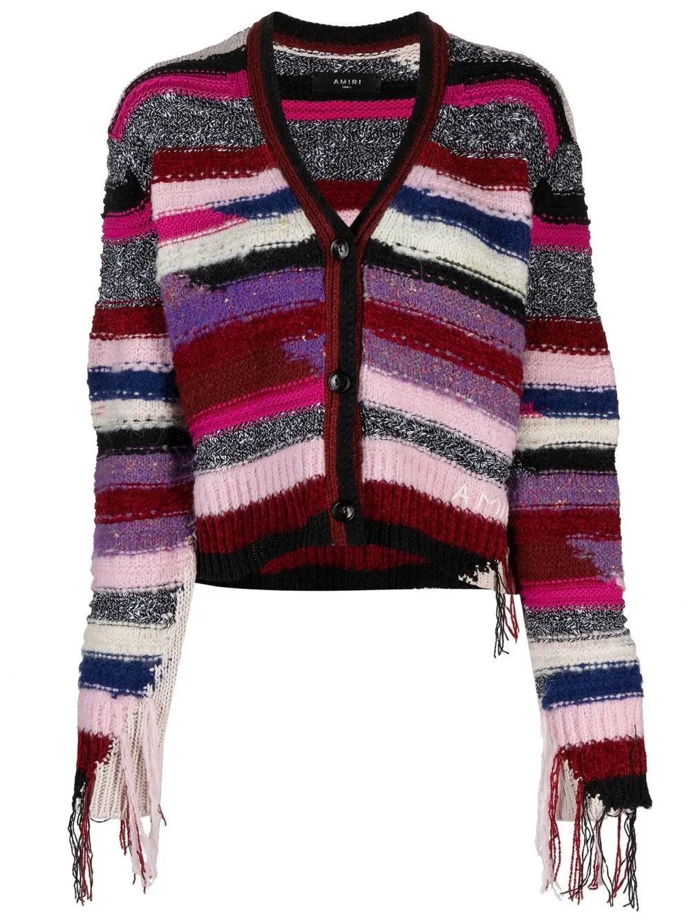 Amiri o1y0425 Cardigan in Multicolor Size XS / US 0-2 / IT 36-38 - 1 Thumbnail