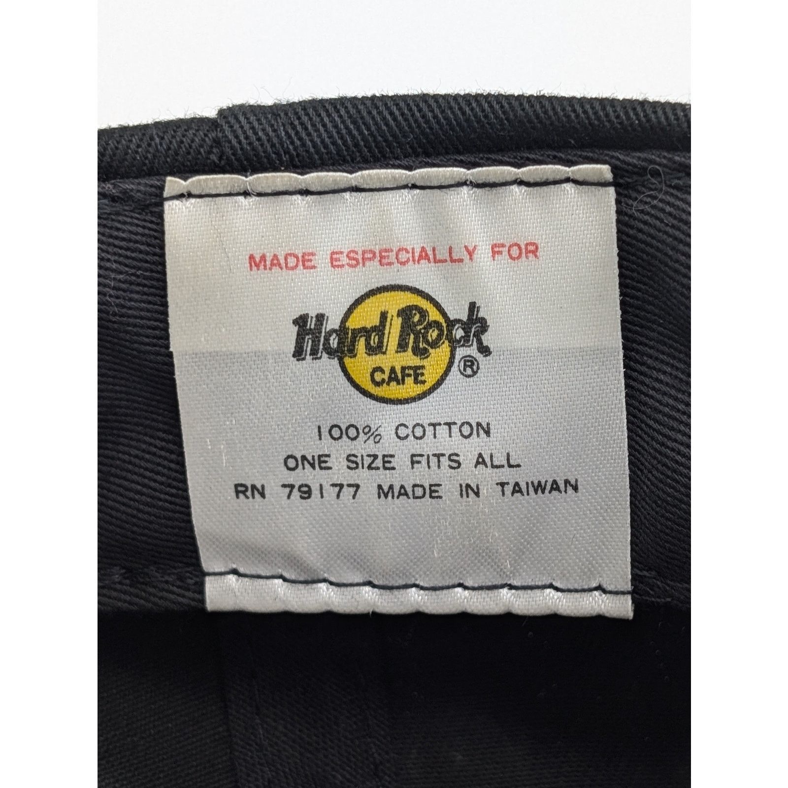 Hard Rock Cafe Hard Rock Cafe Paris Vintage black snapback hat cap Size ONE SIZE - 8 Thumbnail