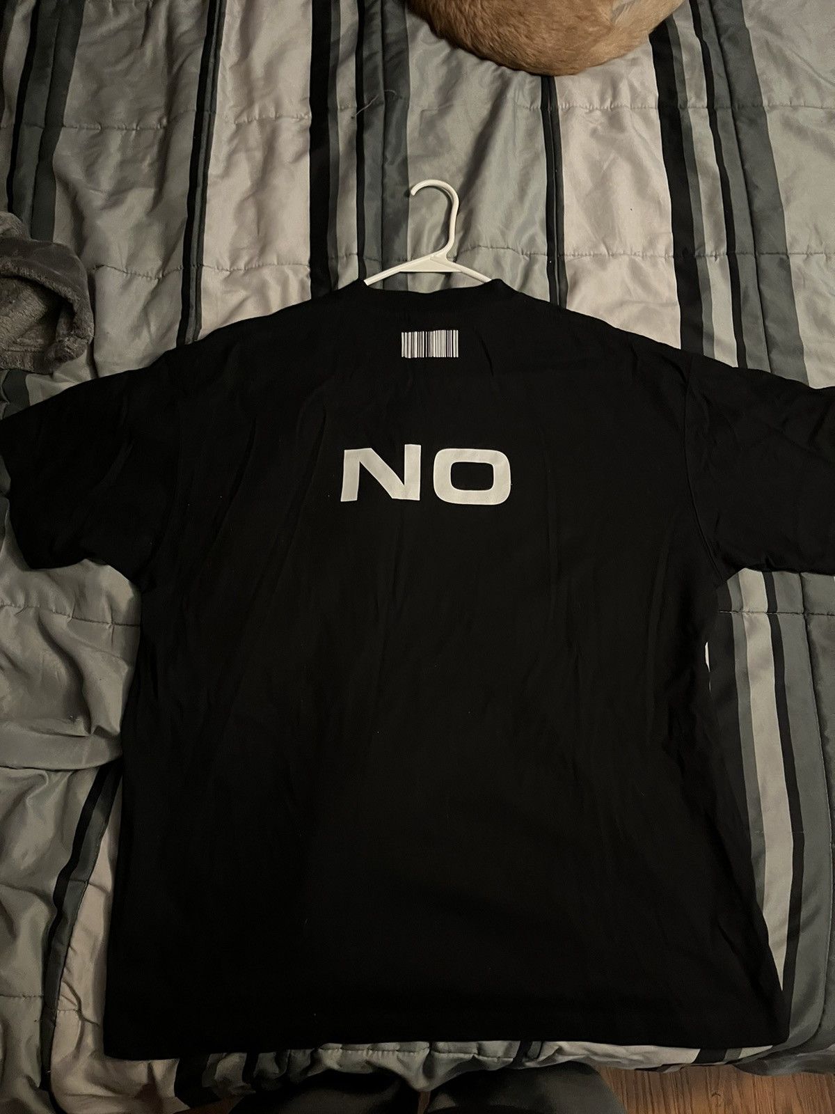 VTMNTS × Vetements VTMNTS Black 'Yes/No' T-Shirt Size US M / EU 48-50 / 2 - 2 Thumbnail